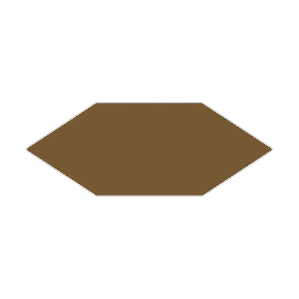 Picket Original Ceramic Tile in Chaparral Matte