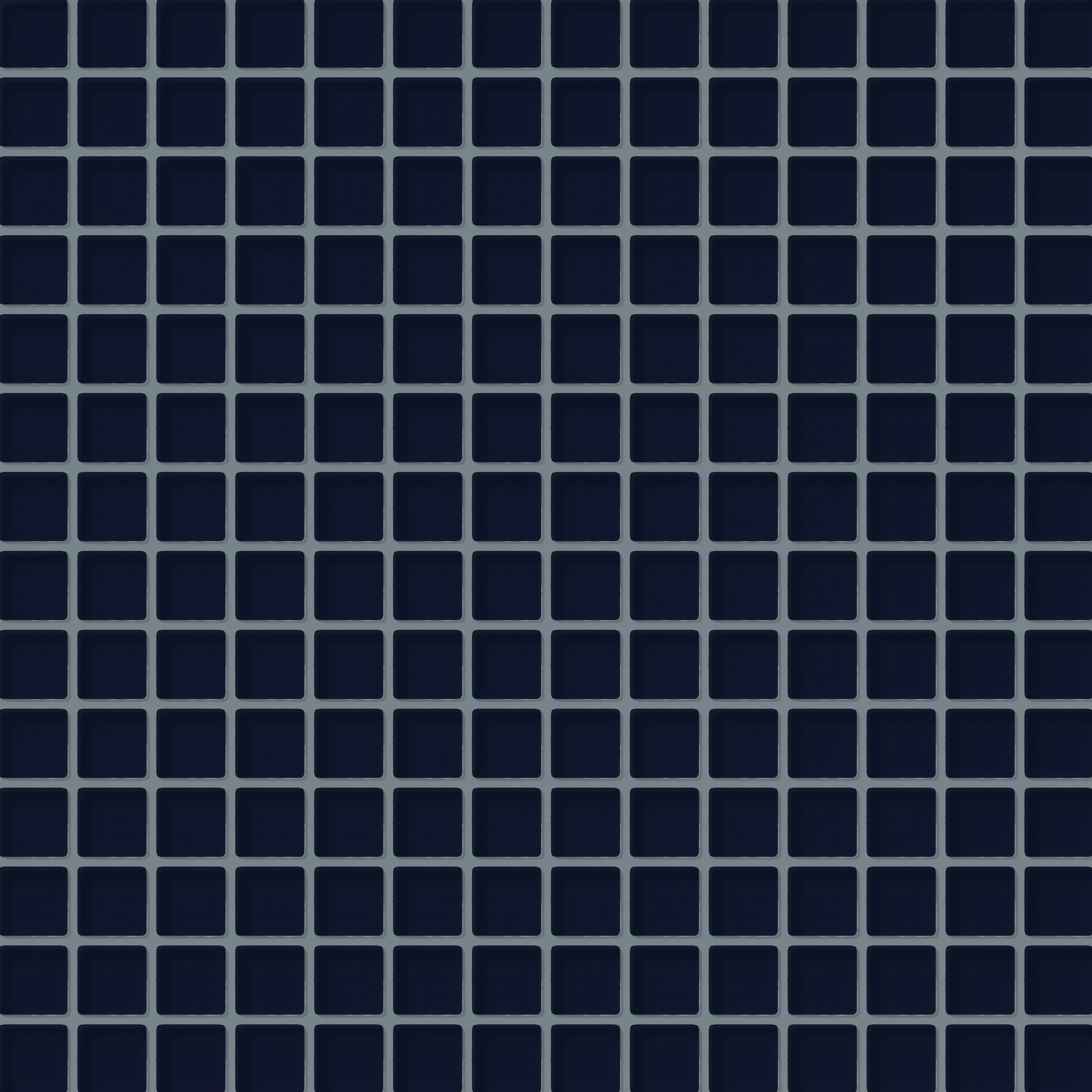 1x1 Straight Set Sheeted Glass Mosaic Tile in Barn Swallow Gloss