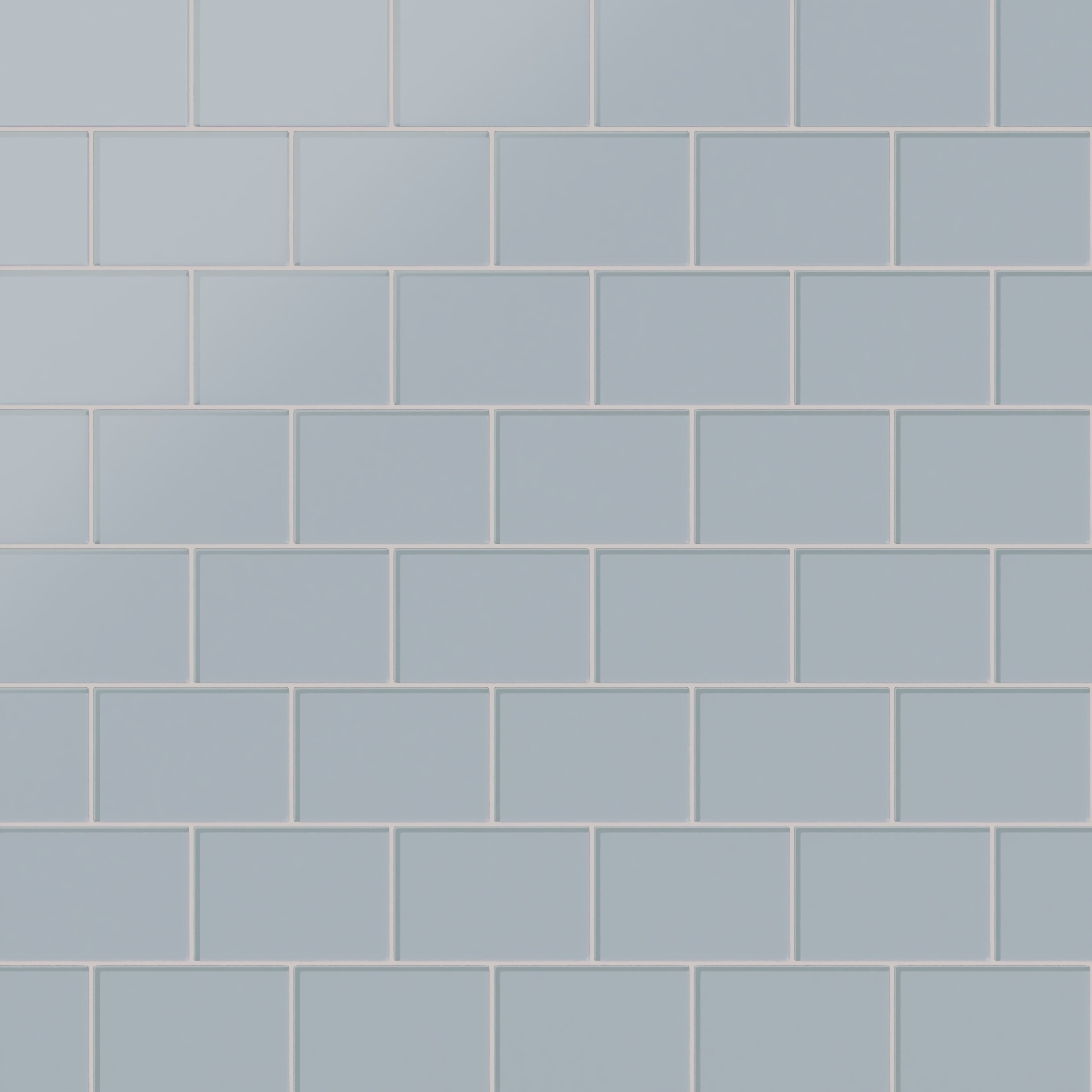 4x6 Glass Tile in Pinyon Jay Matte