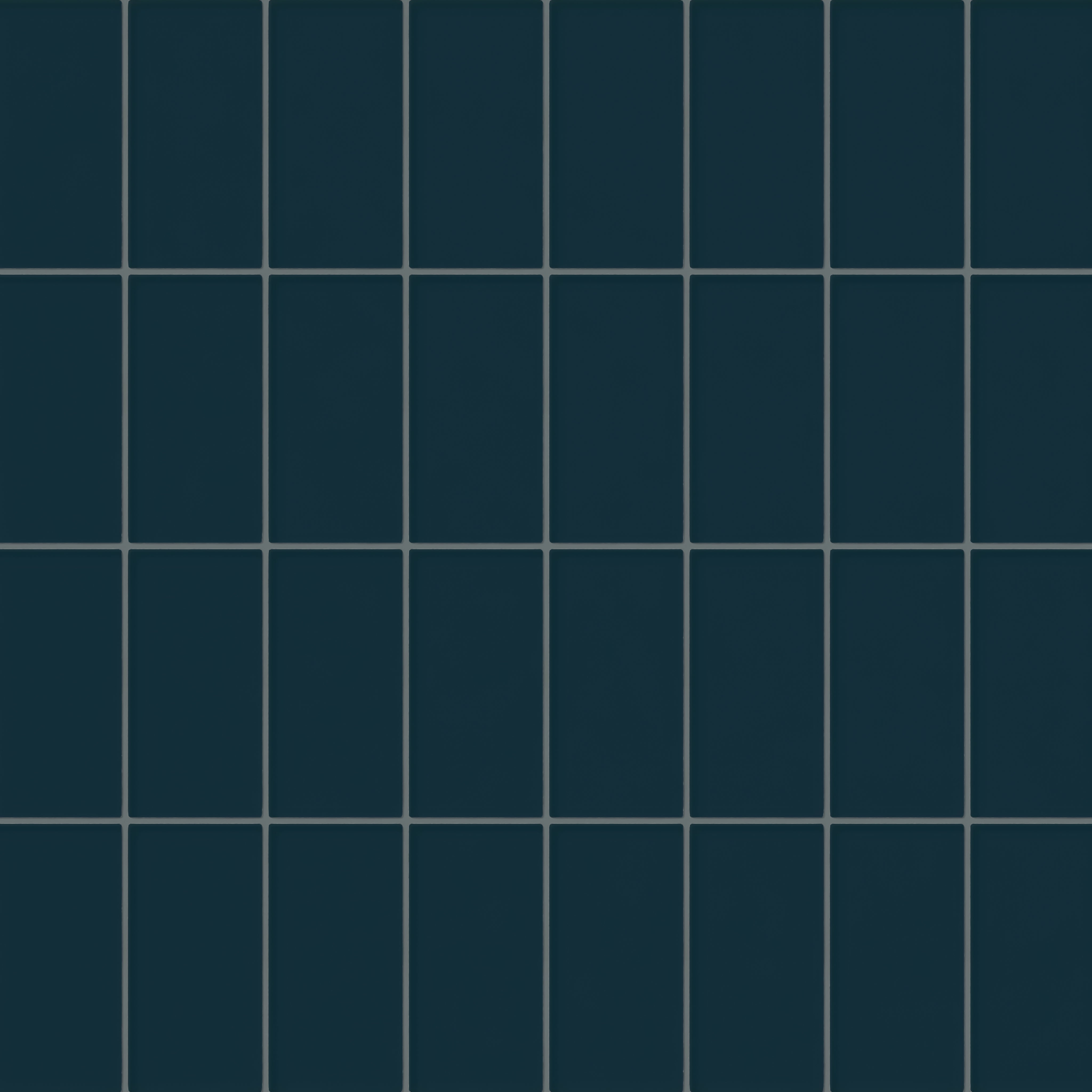 3x6 Glass Tile in Grackle Gloss