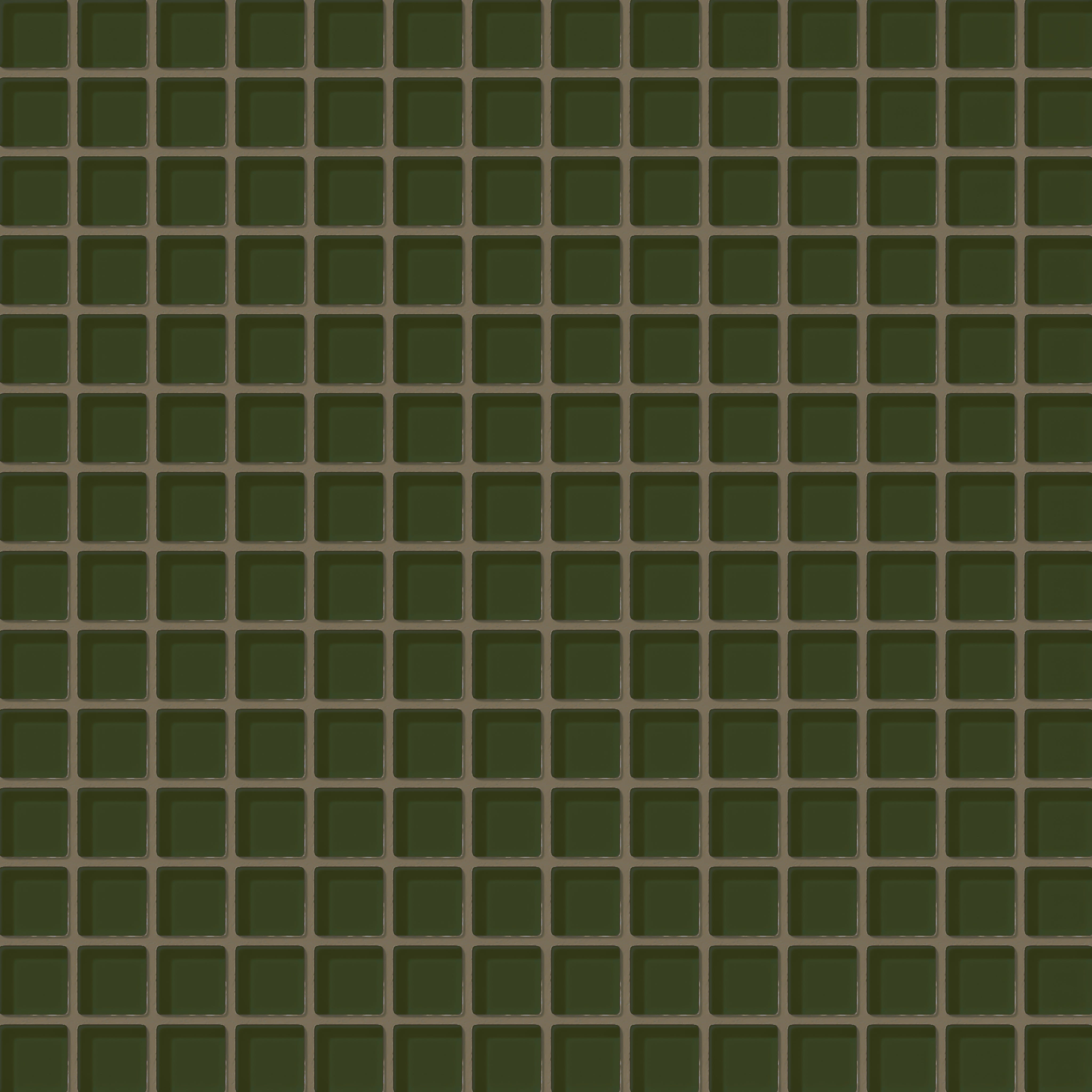 1x1 Straight Set Sheeted Glass Mosaic Tile in Starling Gloss