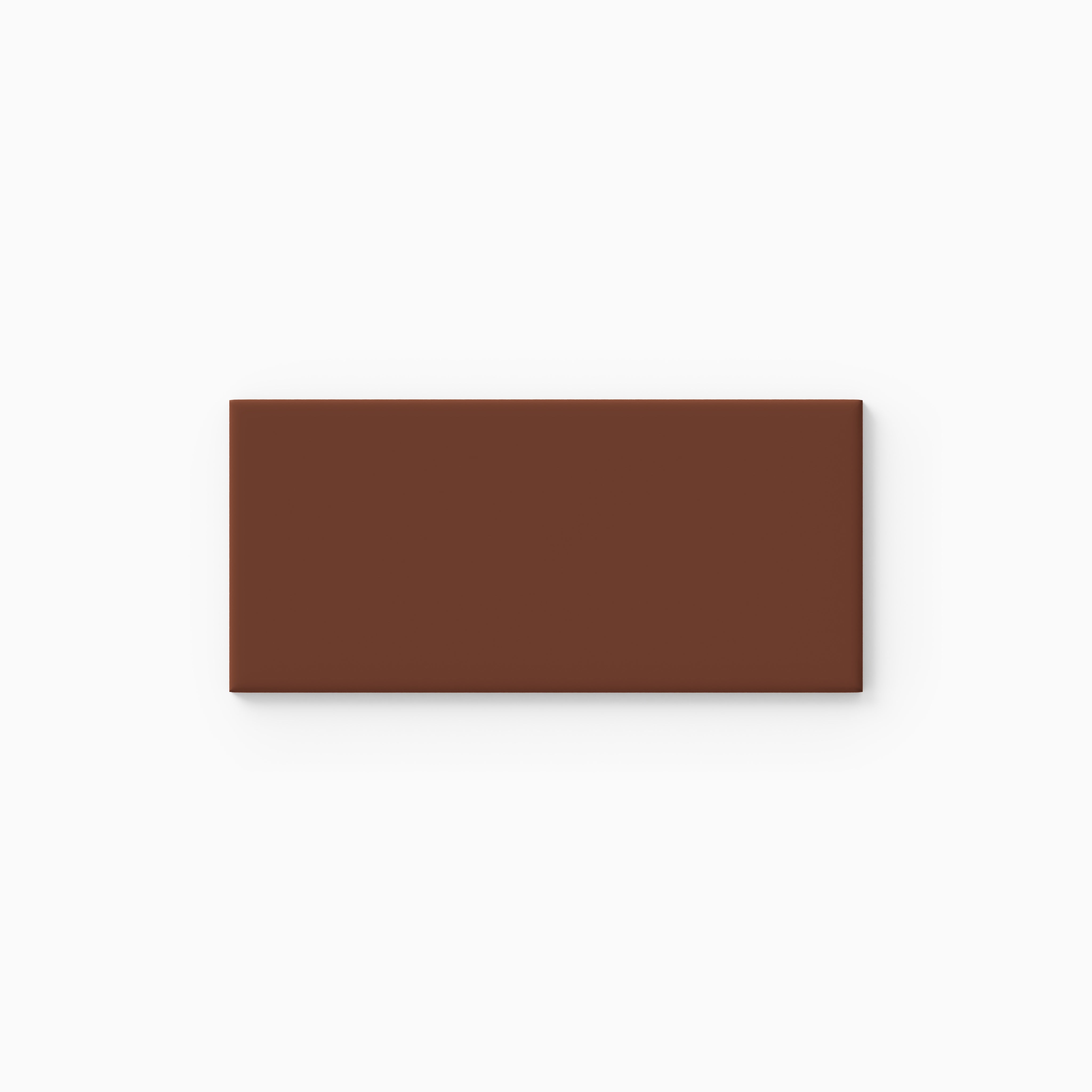 3x6 Natural Press Ceramic Tile in Red Iron Oxide Matte