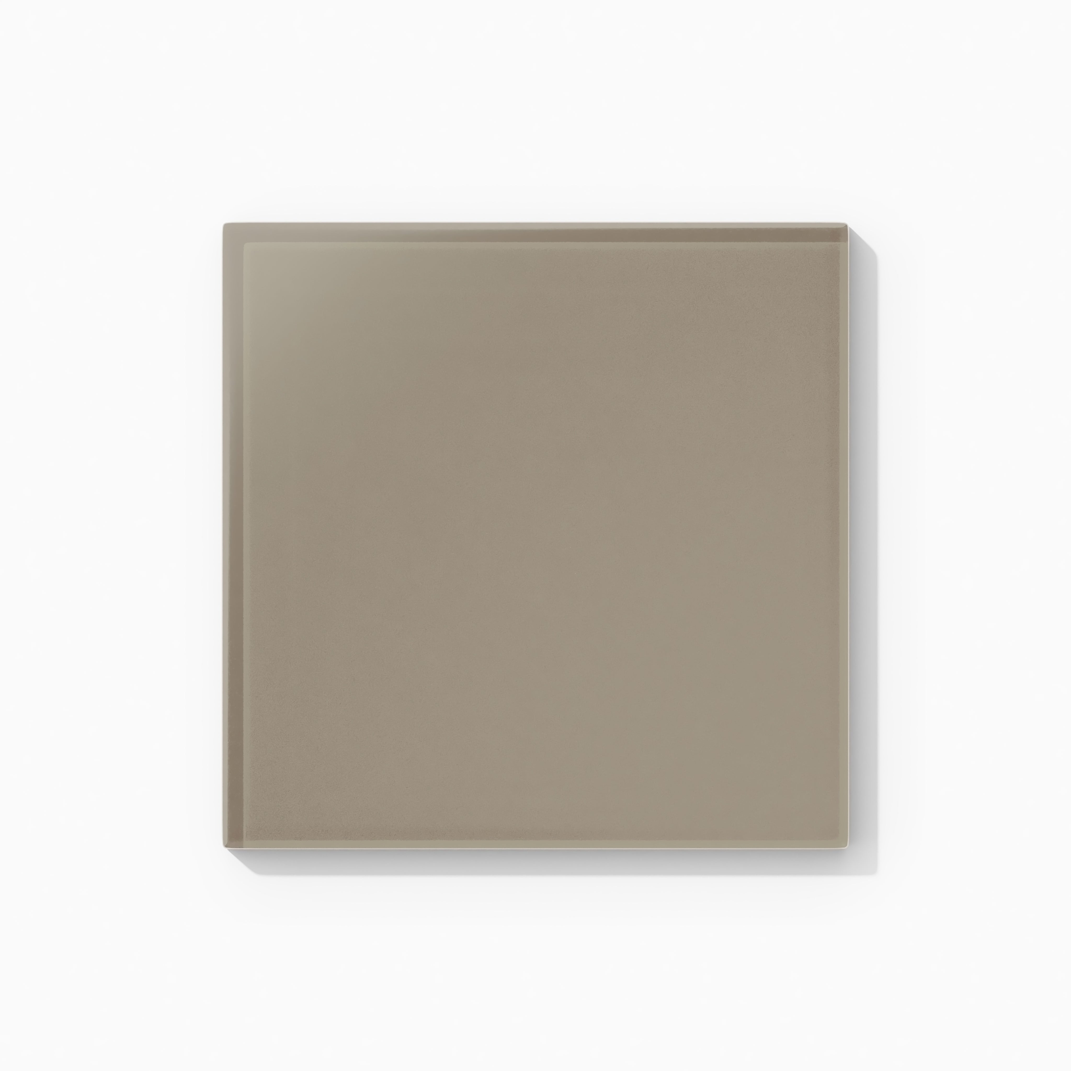 6x6 Glass Tile in Quail Matte