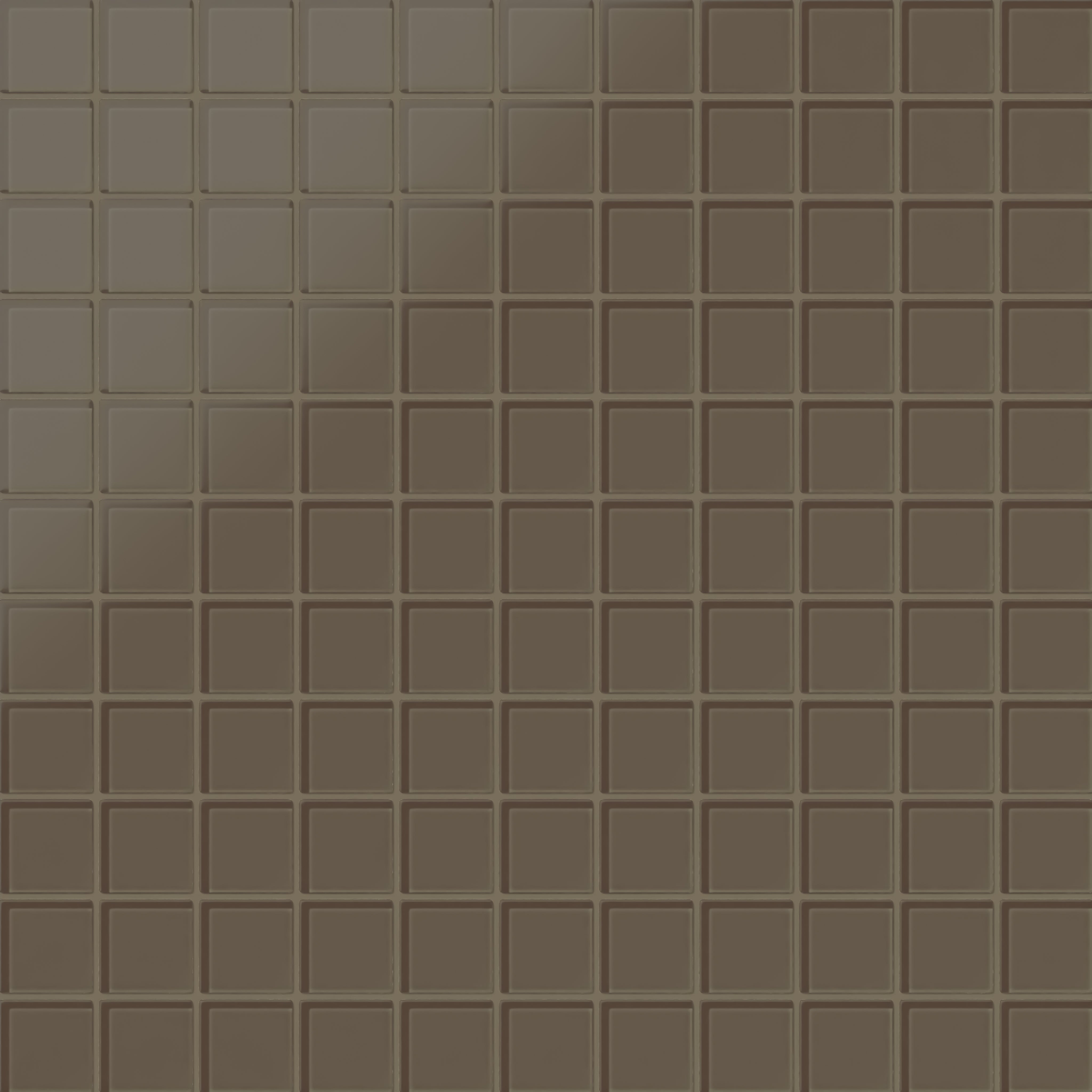 2x2 Straight Set Sheeted Glass Mosaic Tile in Albatross Matte