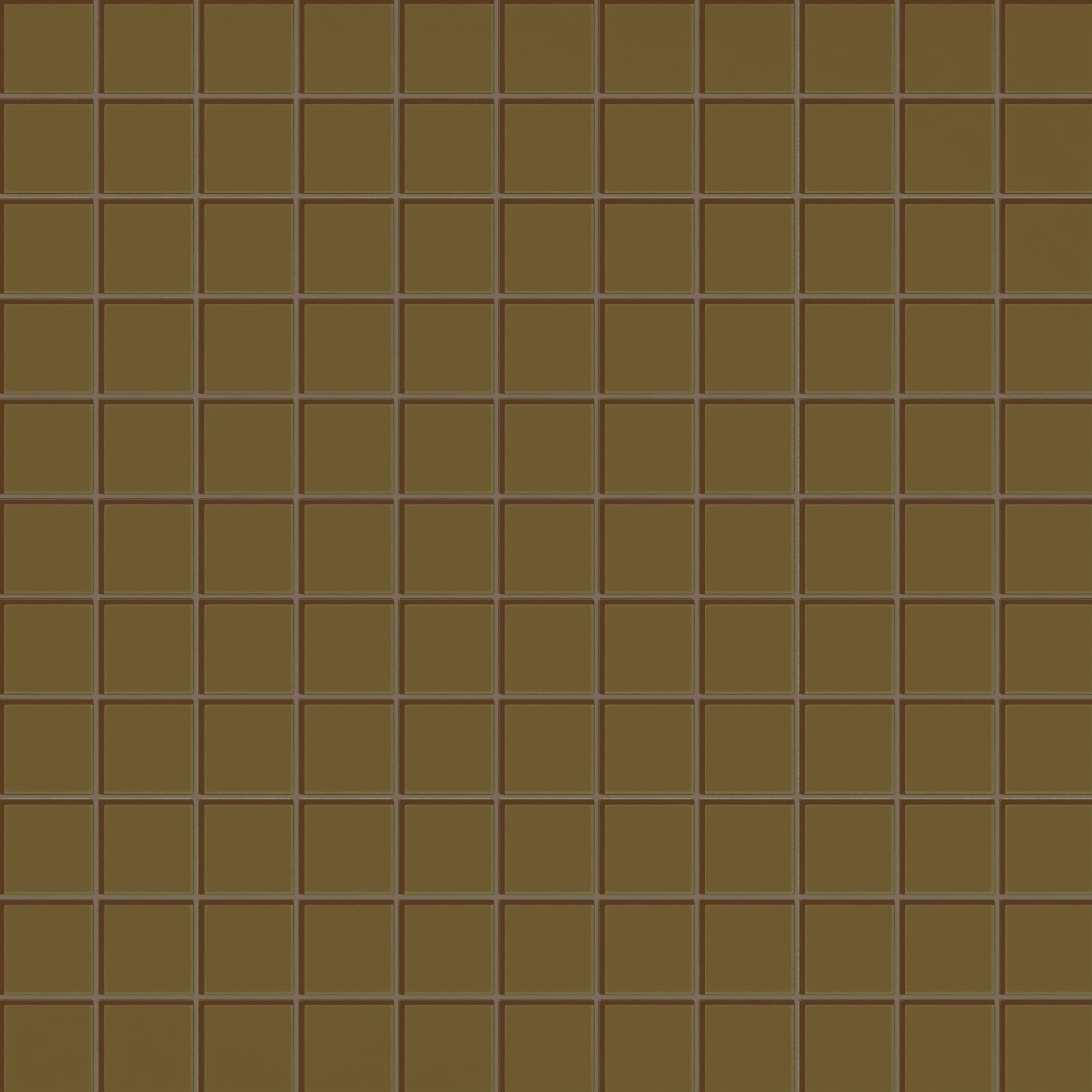 3x3 Straight Set Sheeted Glass Mosaic Tile in Merlin Gloss