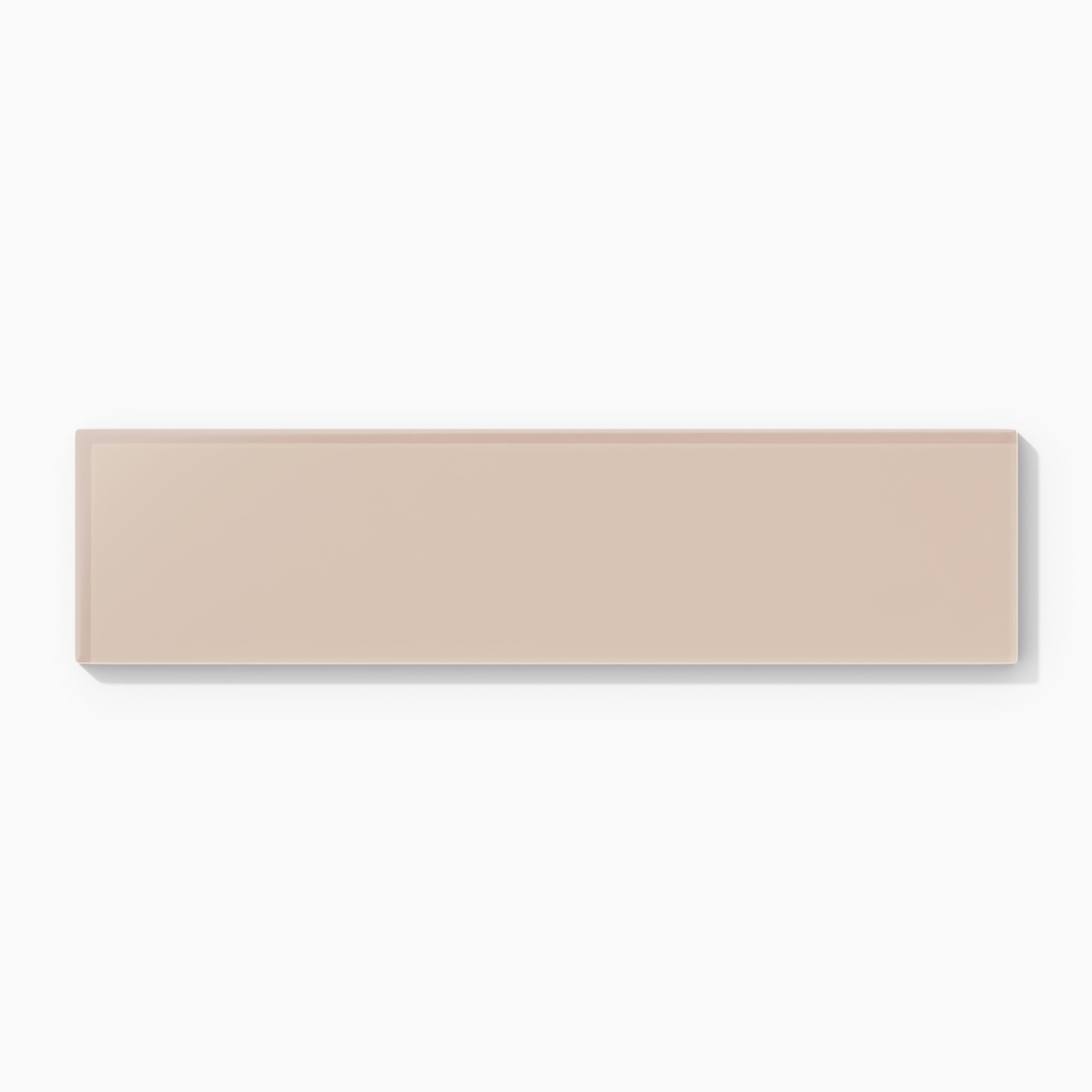 Quick Ship 3x12 Glass Tile in Rosy Finch Matte
