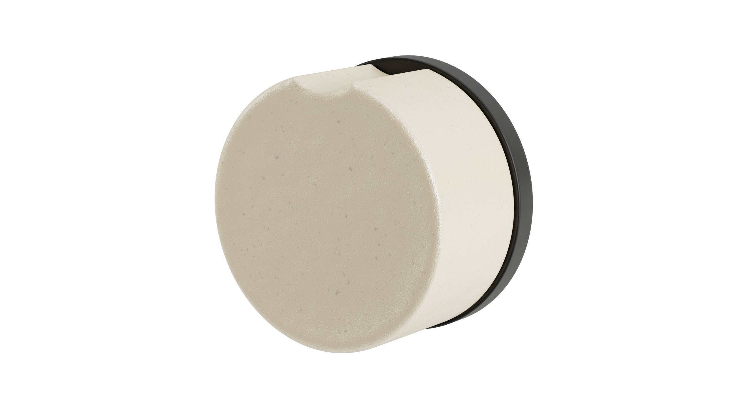 Foundry One Handle Wall Mount Diverter/Volume Control Shower Trim with Groove Ceramic Knob Handle in Oil Rubbed Bronze
