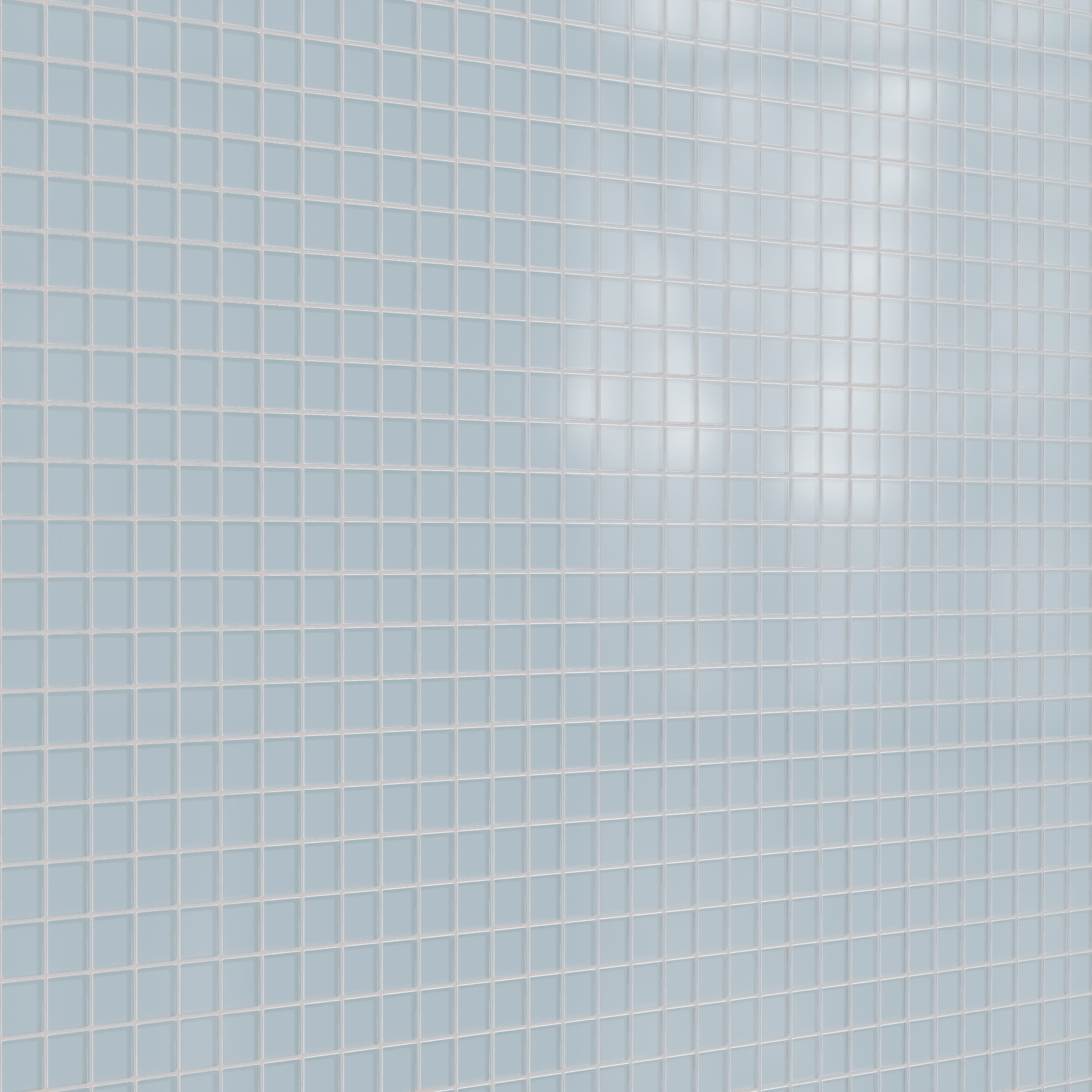 2x2 Straight Set Sheeted Glass Mosaic Tile in Partridge Matte