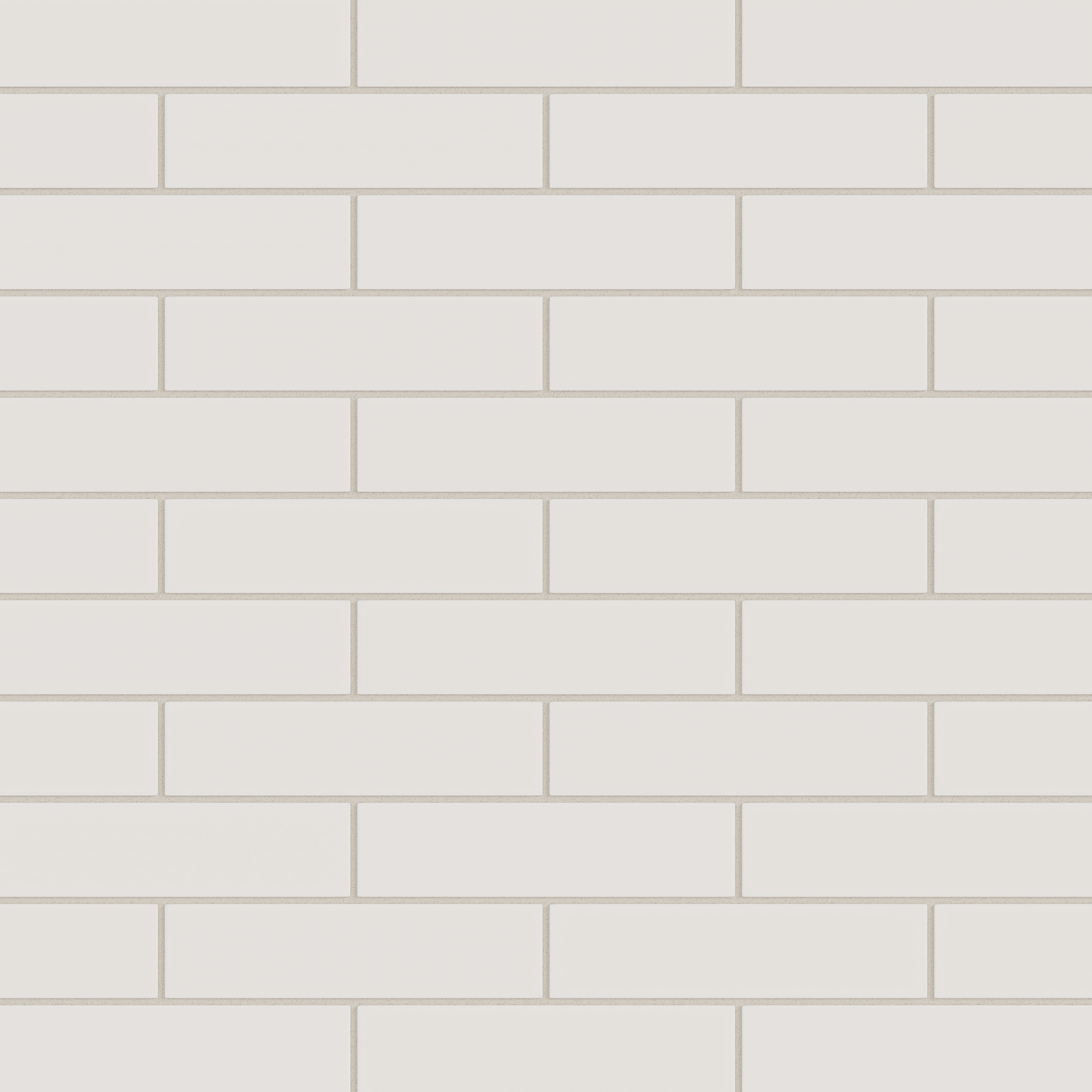 2x8 Natural Press Ceramic Tile in Pearl Matte