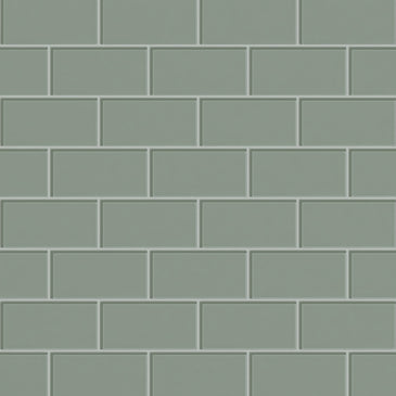 3x6 Glass Tile in Hummingbird Gloss