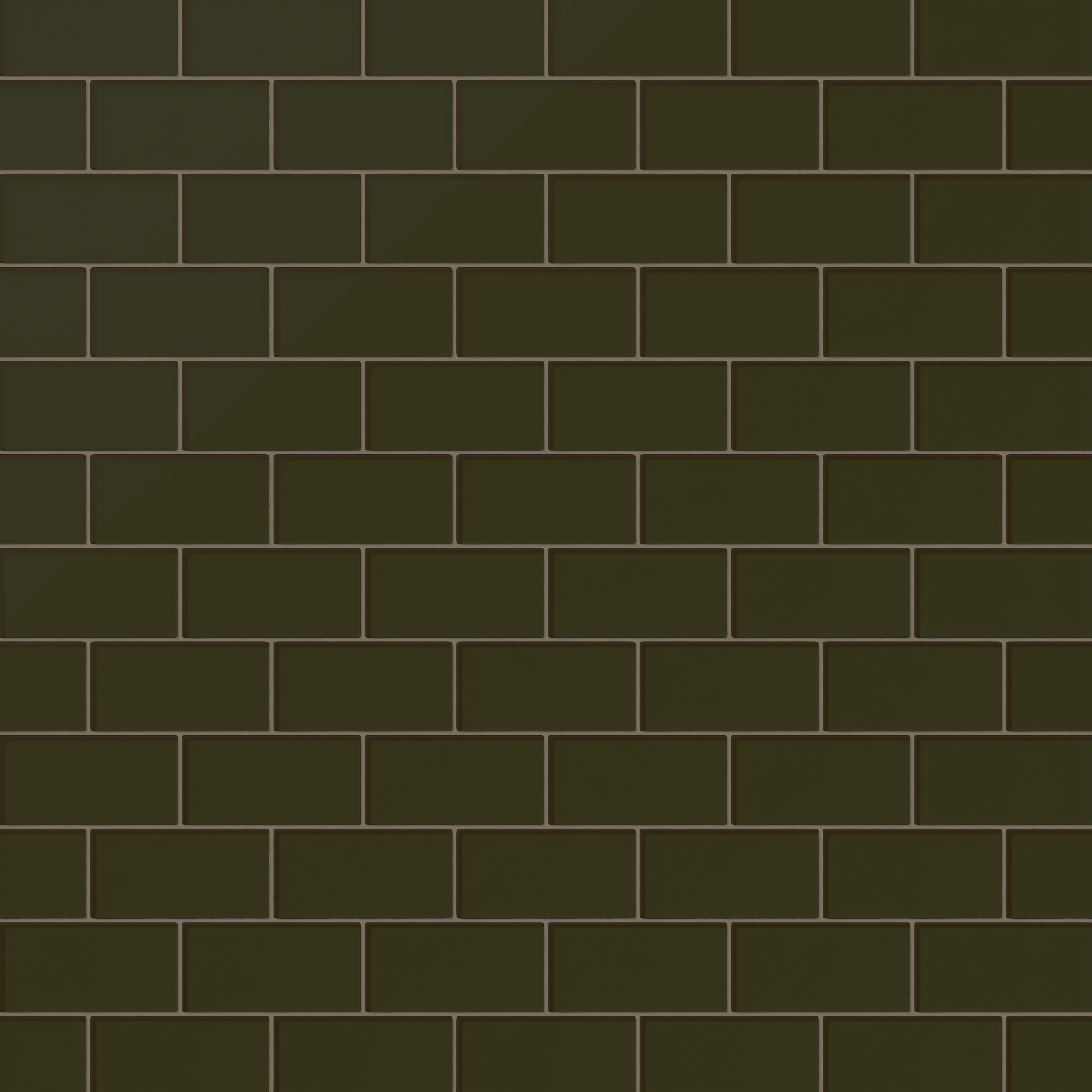 3x6 Glass Tile in Catbird Matte