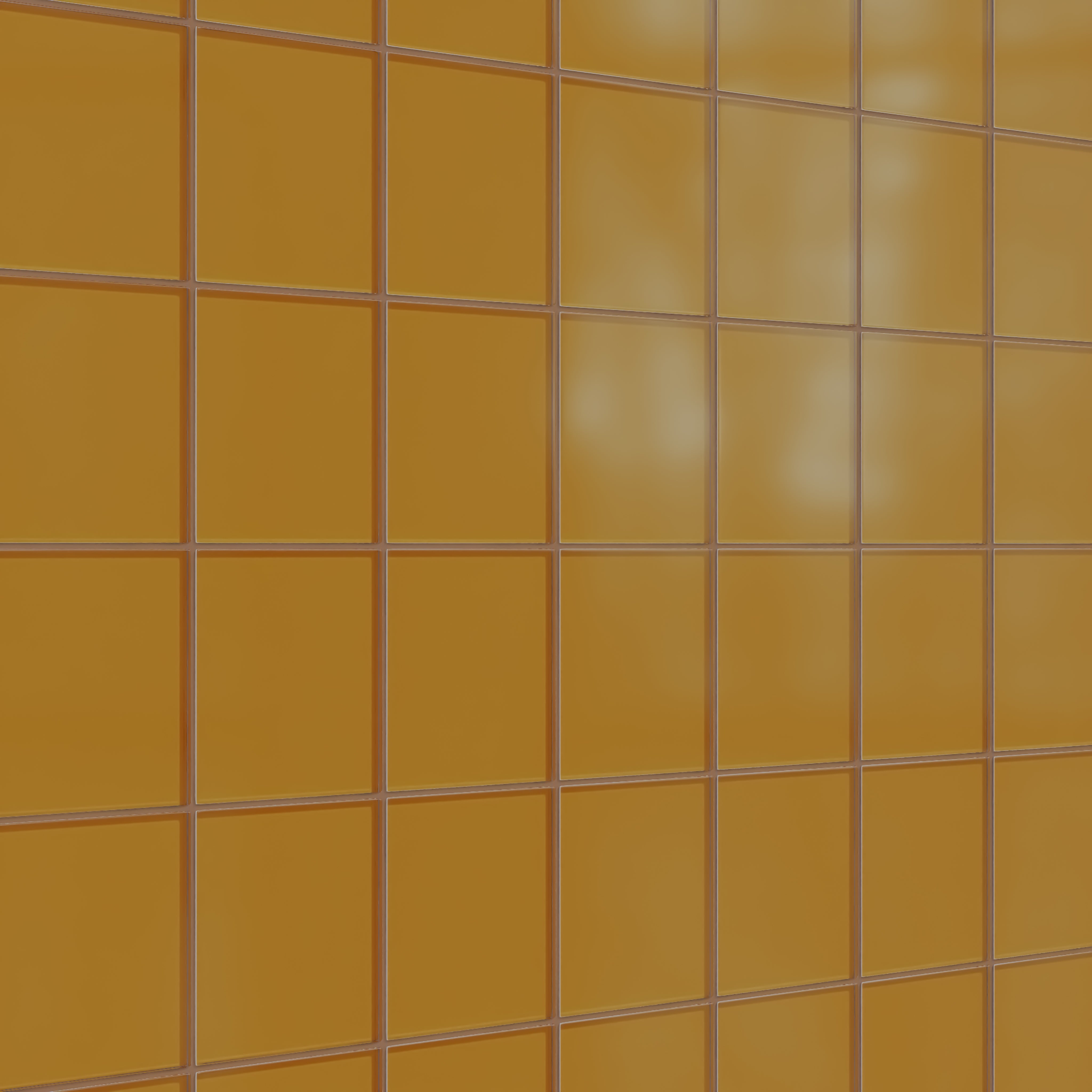 6x6 Glass Tile in Falcon Matte