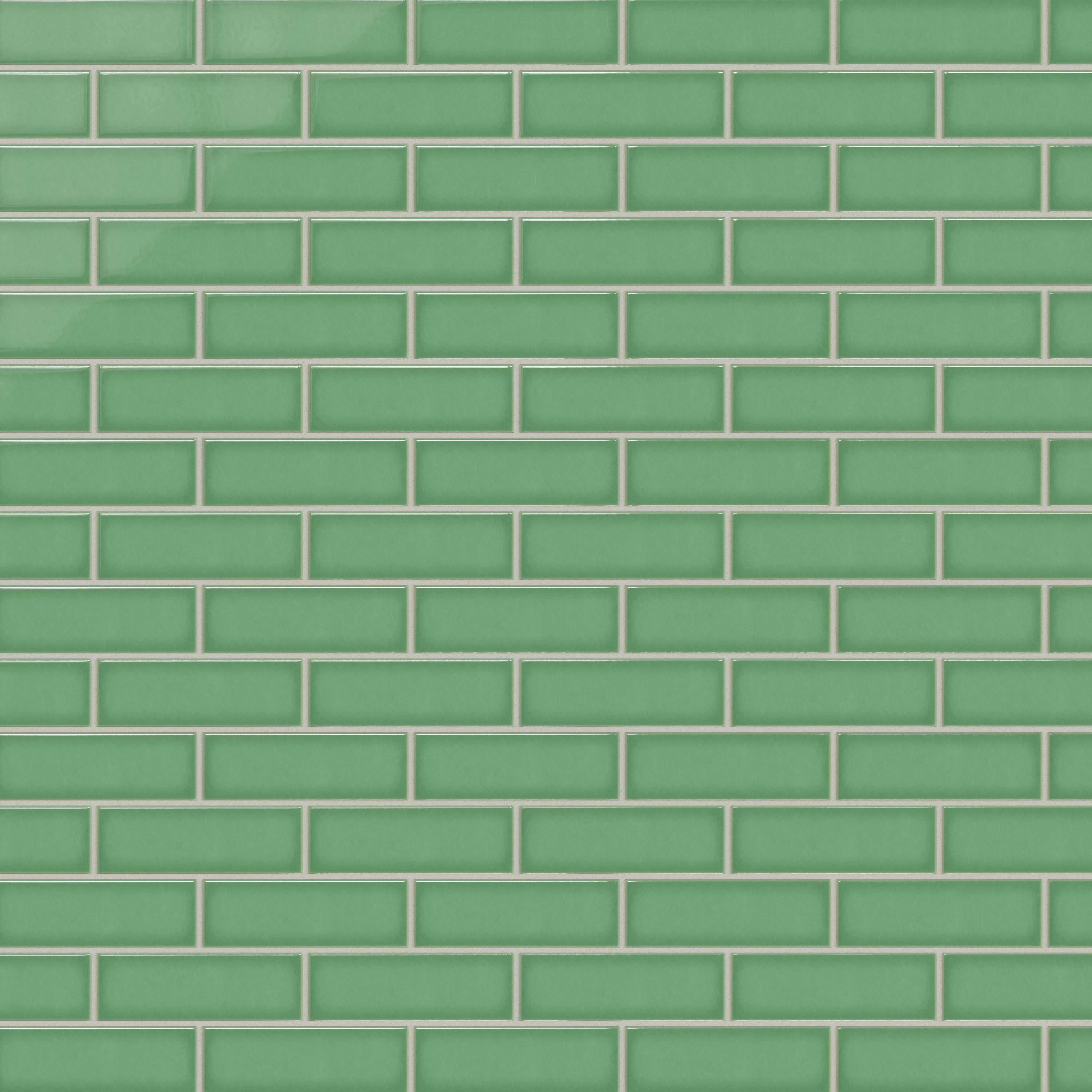 2x6 Original Ceramic Tile in Sea Green Gloss