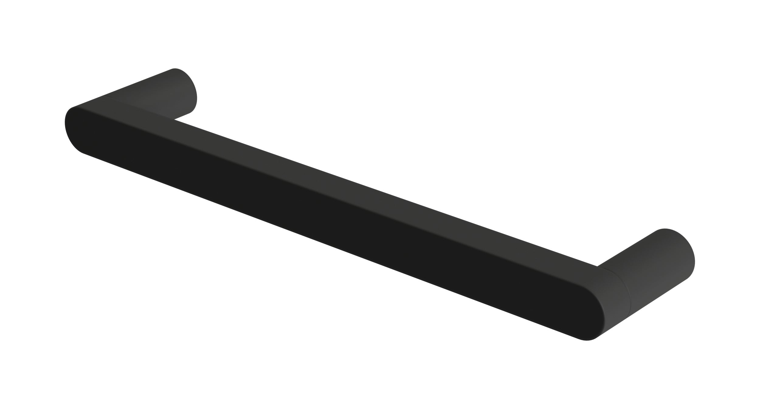 Foundry Cabinet Pull 6" in Matte Black