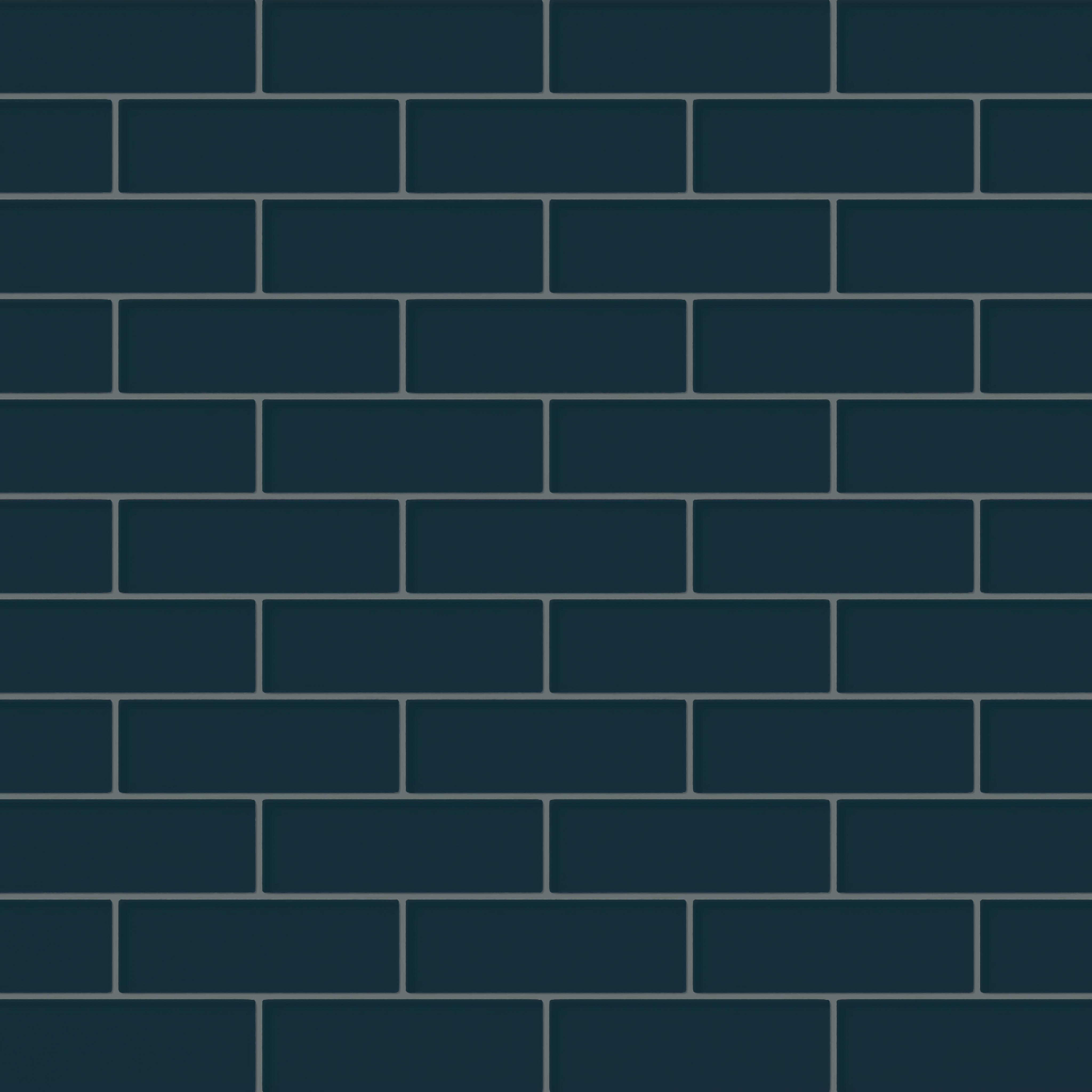 2x6 Glass Tile in Grackle Gloss