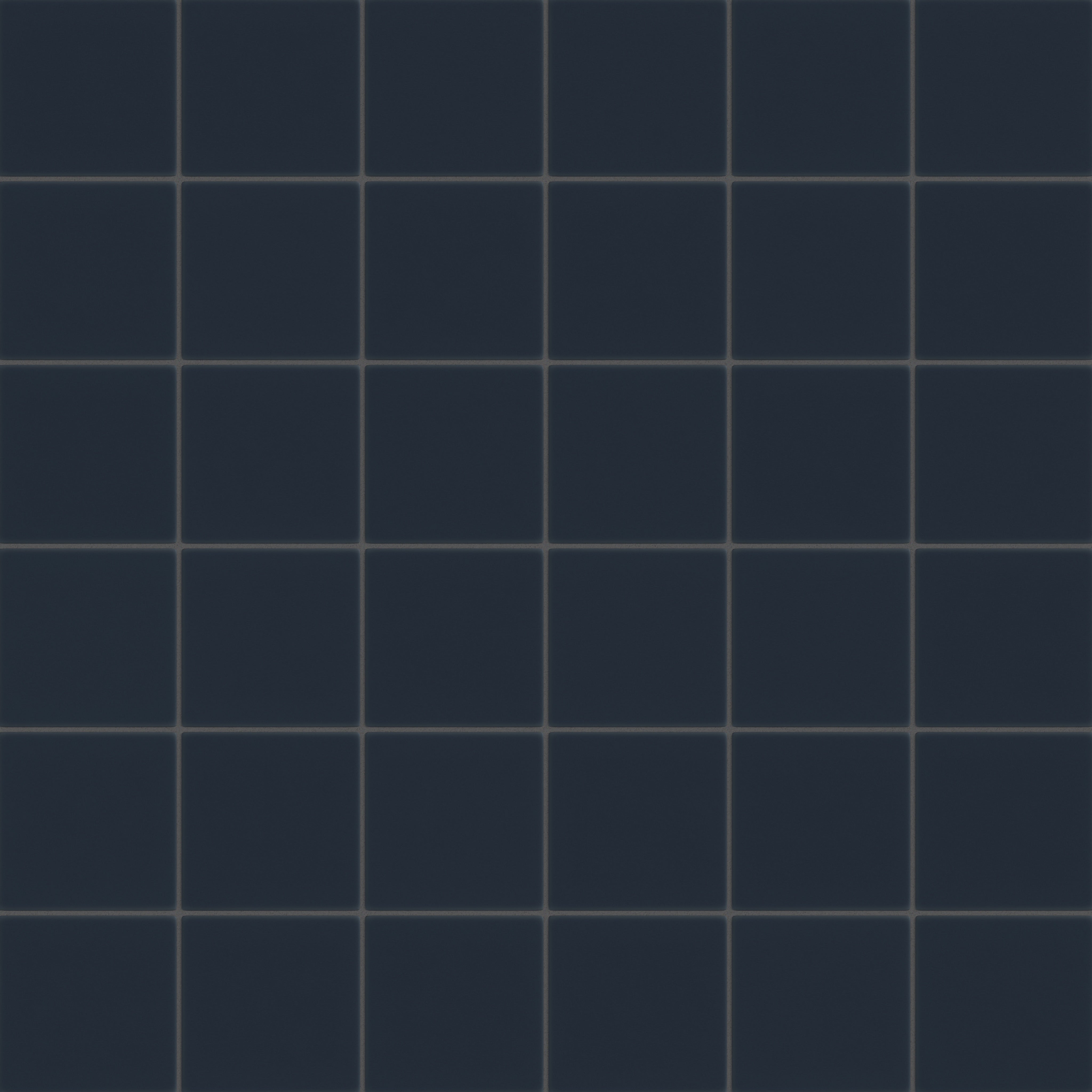 6x6 Original Ceramic Tile in Navy Blue Matte