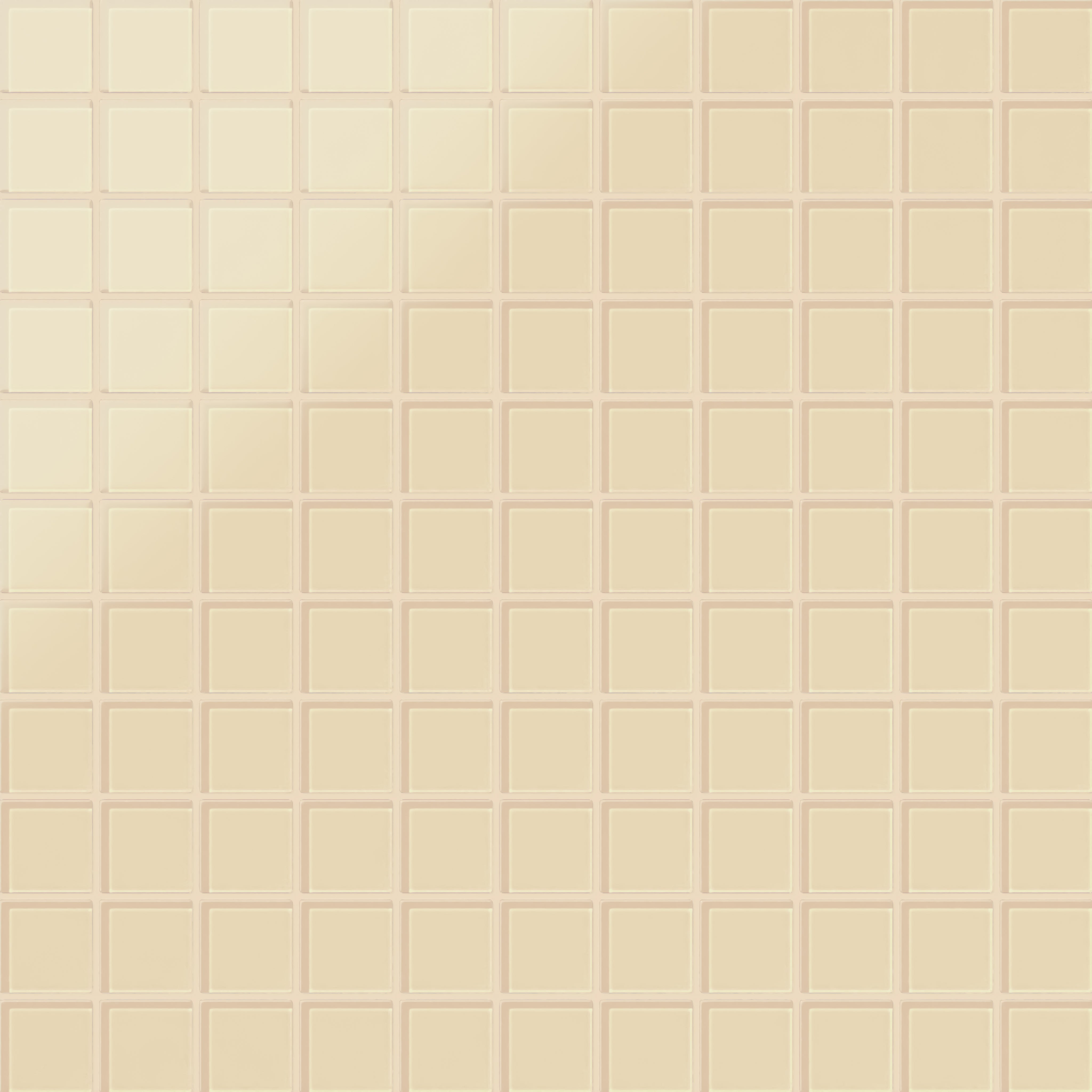 2x2 Straight Set Sheeted Glass Mosaic Tile in Chickadee Matte