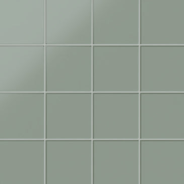 6x6 Glass Tile in Hummingbird Matte