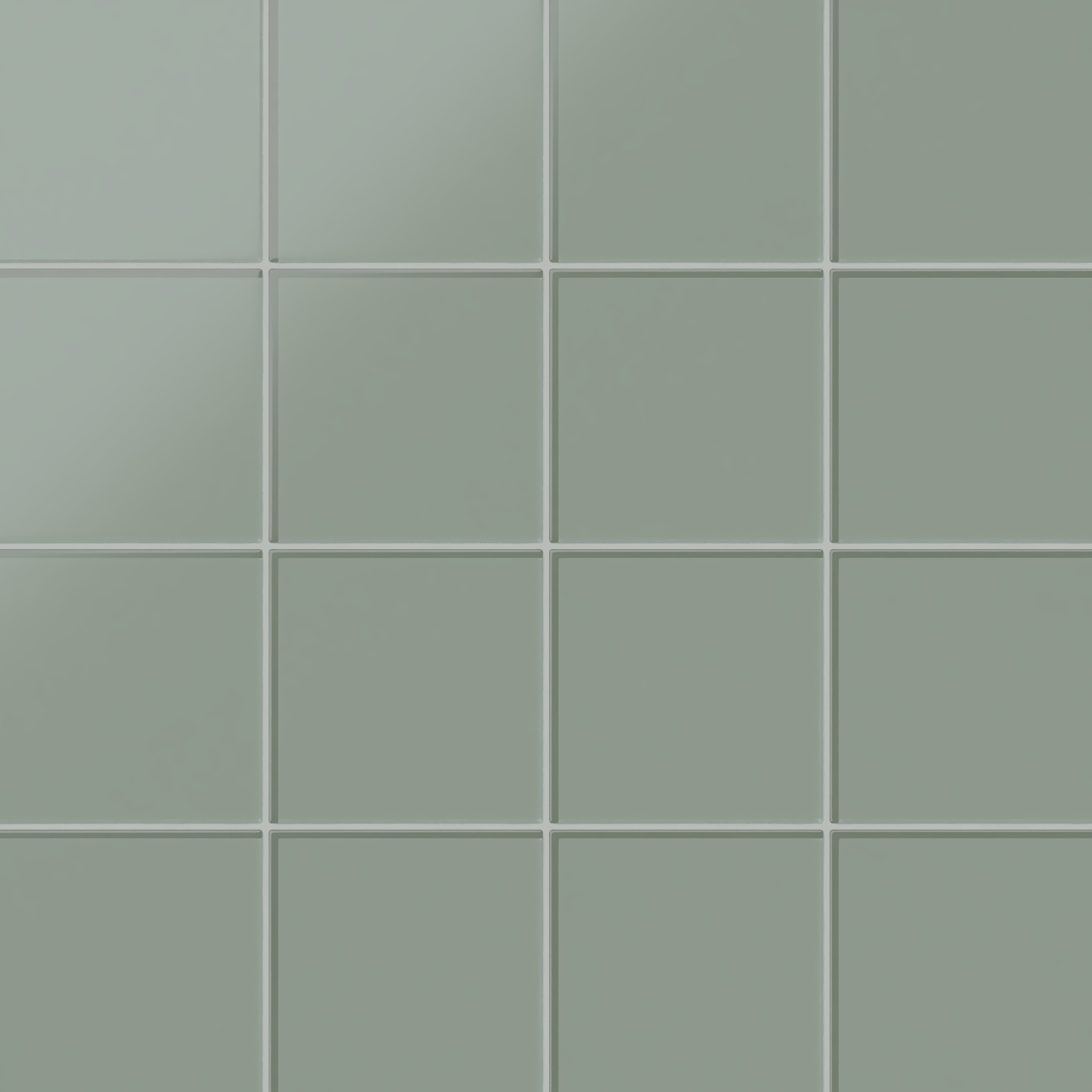 6x6 Glass Tile in Hummingbird Matte