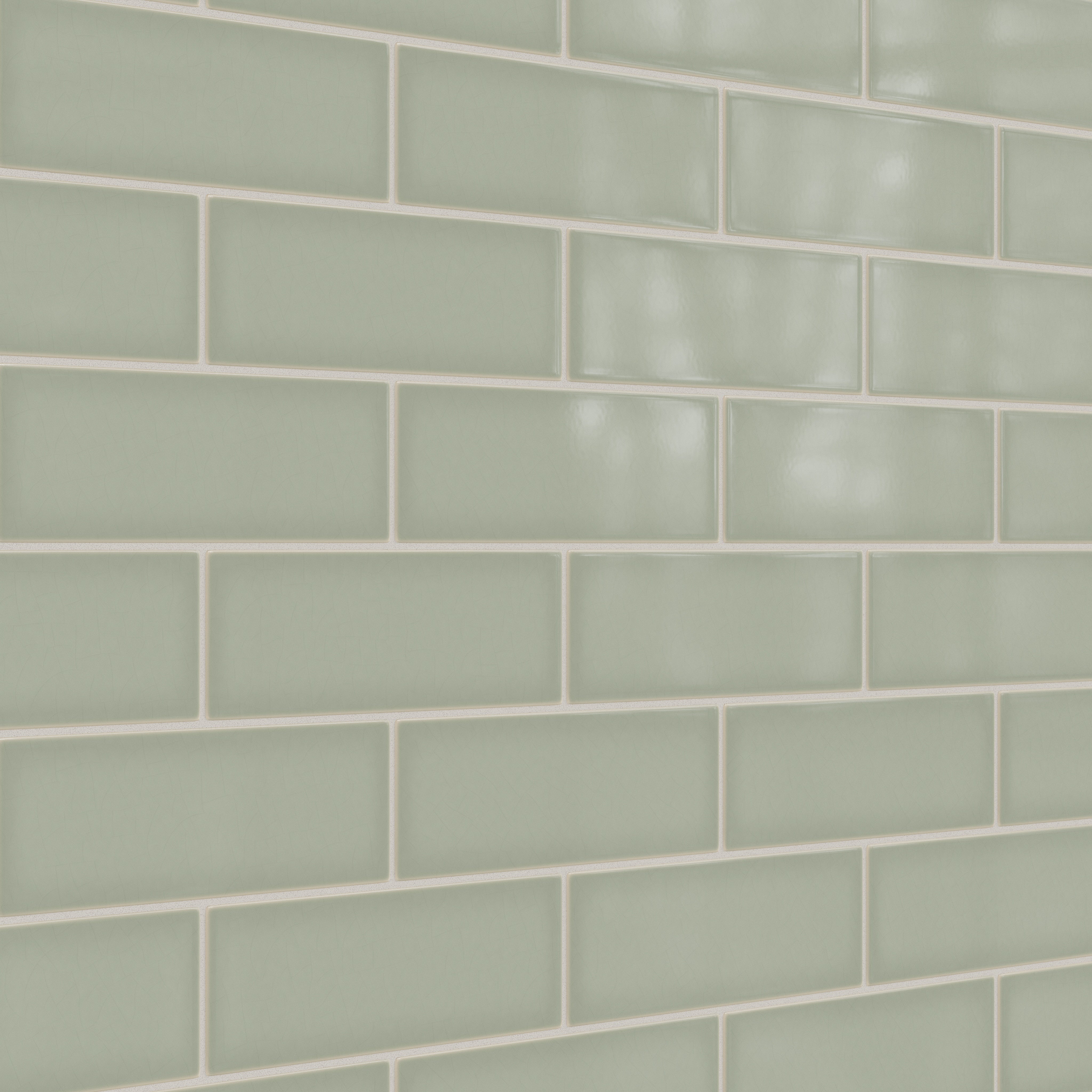 4x12 Original Ceramic Tile in Rosemary Gloss