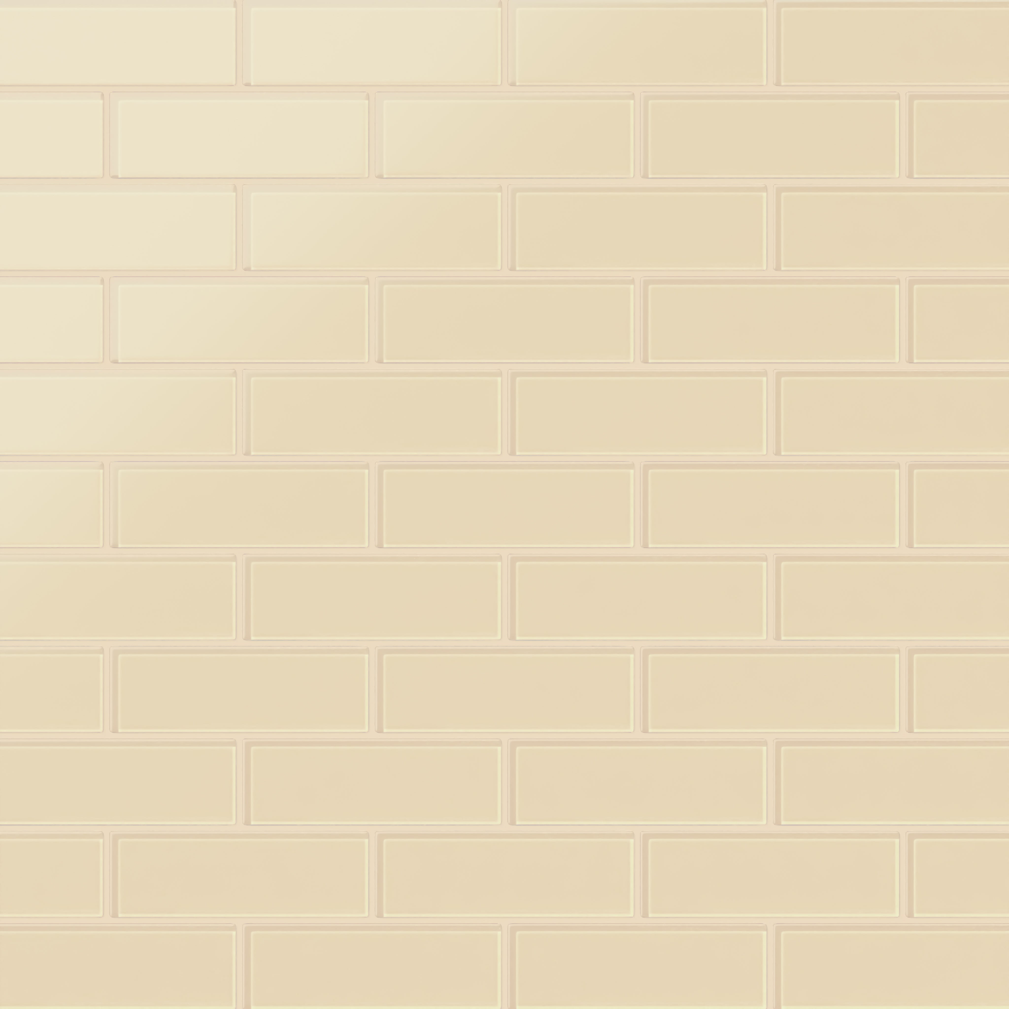 2x6 Glass Tile in Chickadee Matte