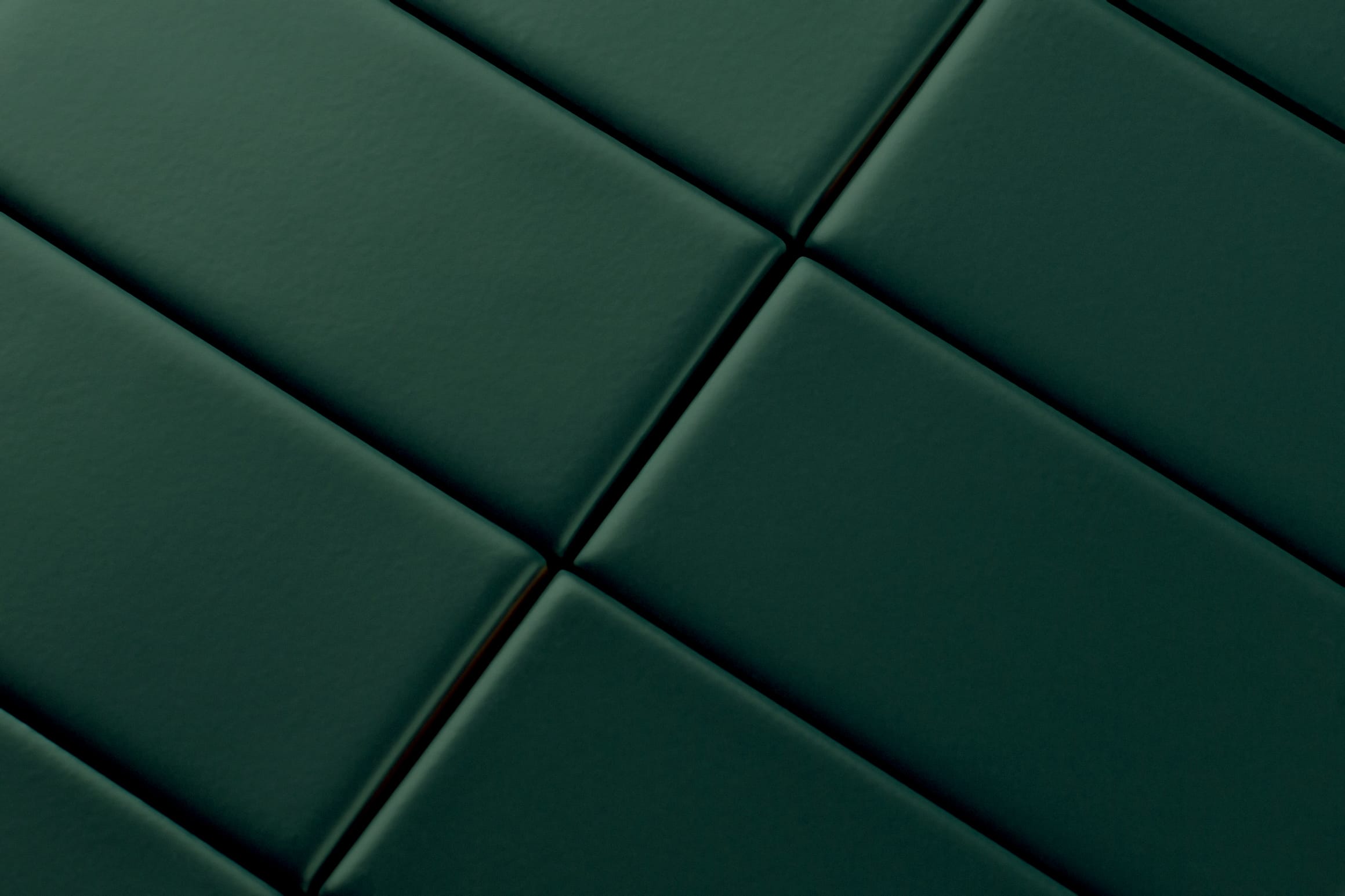 2x2 Straight Set Sheeted Original Ceramic Mosaic Tile in Evergreen Matte