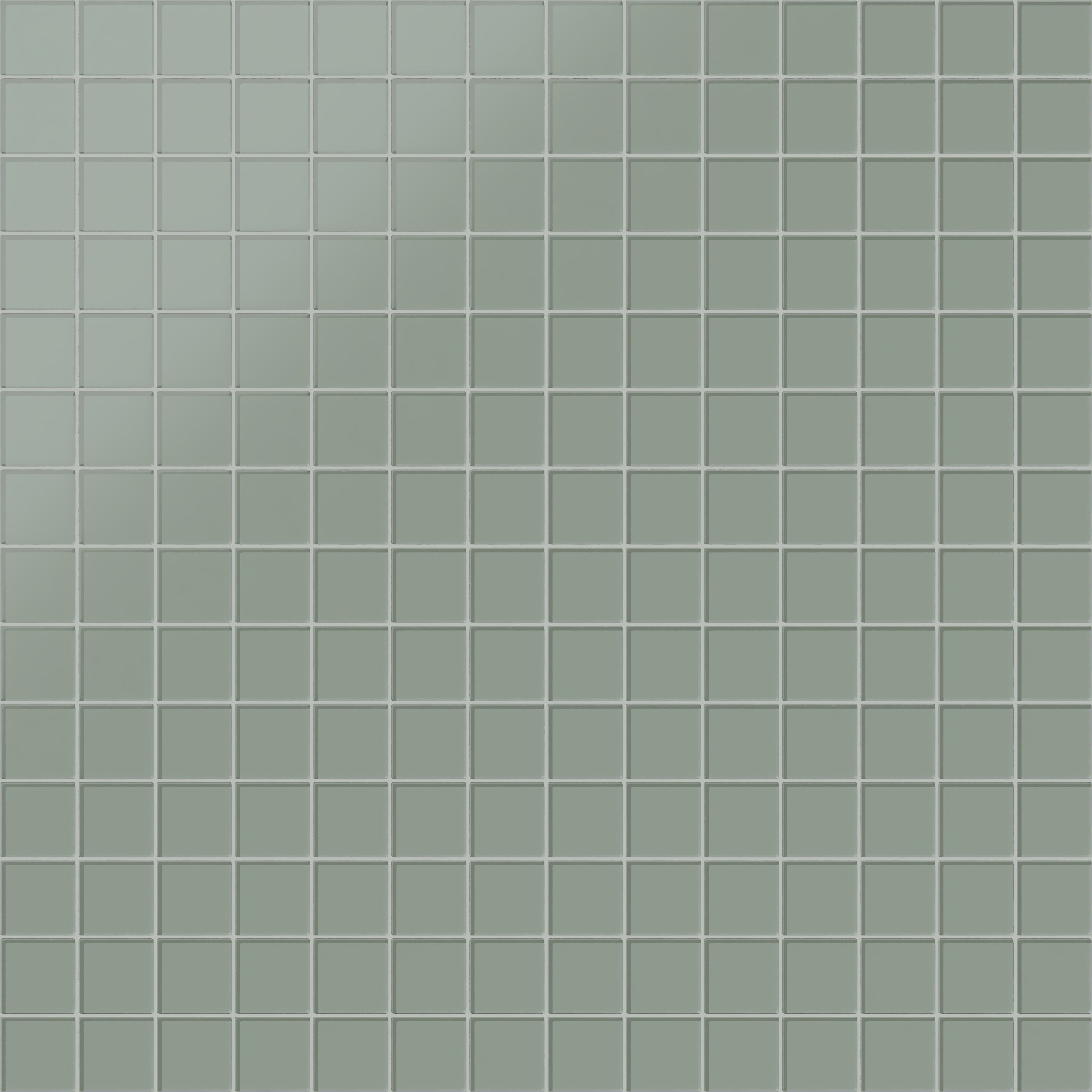 3x3 Straight Set Sheeted Glass Mosaic Tile in Hummingbird Matte