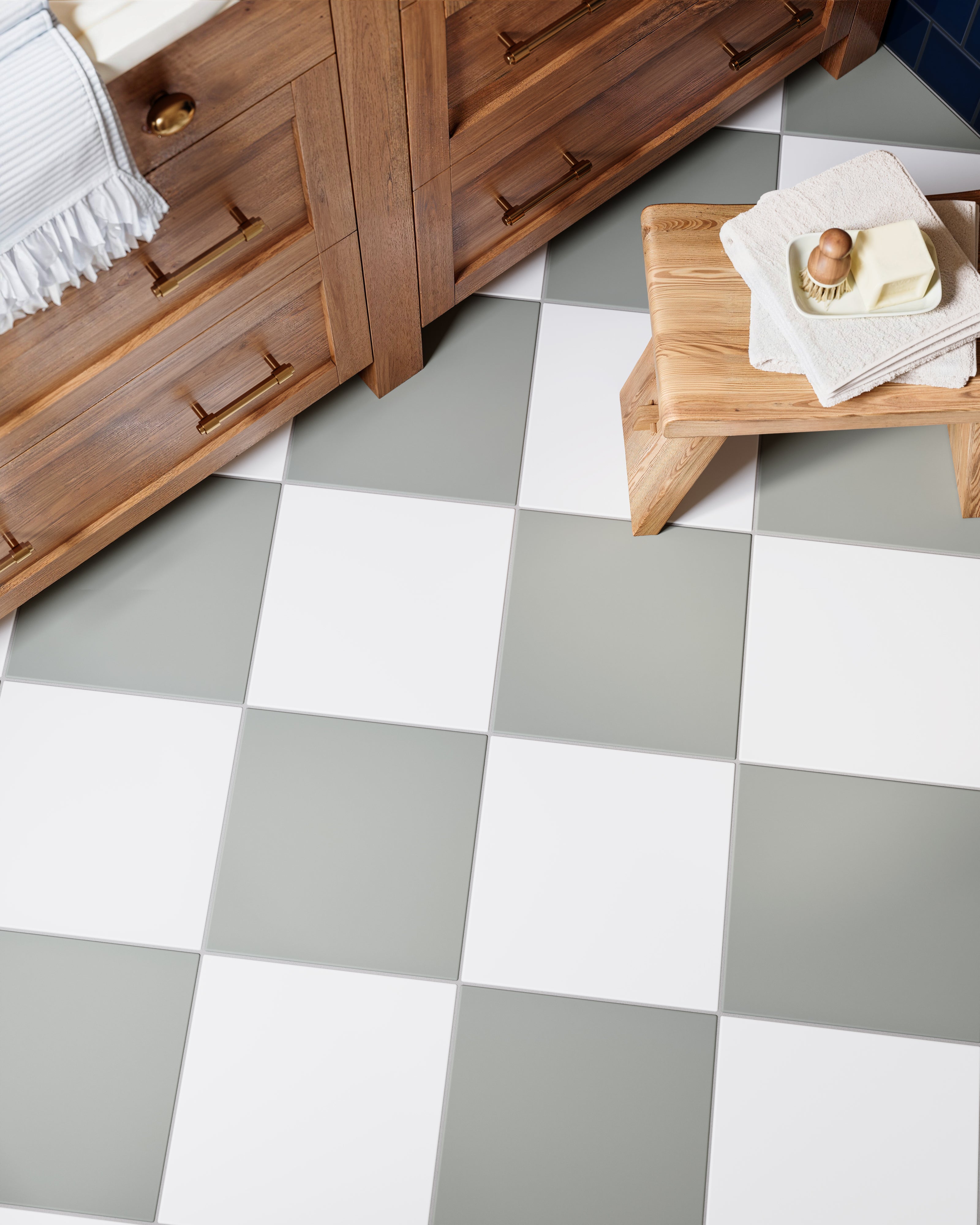 12x12 Natural Press Ceramic Tile in Puget Sound Matte