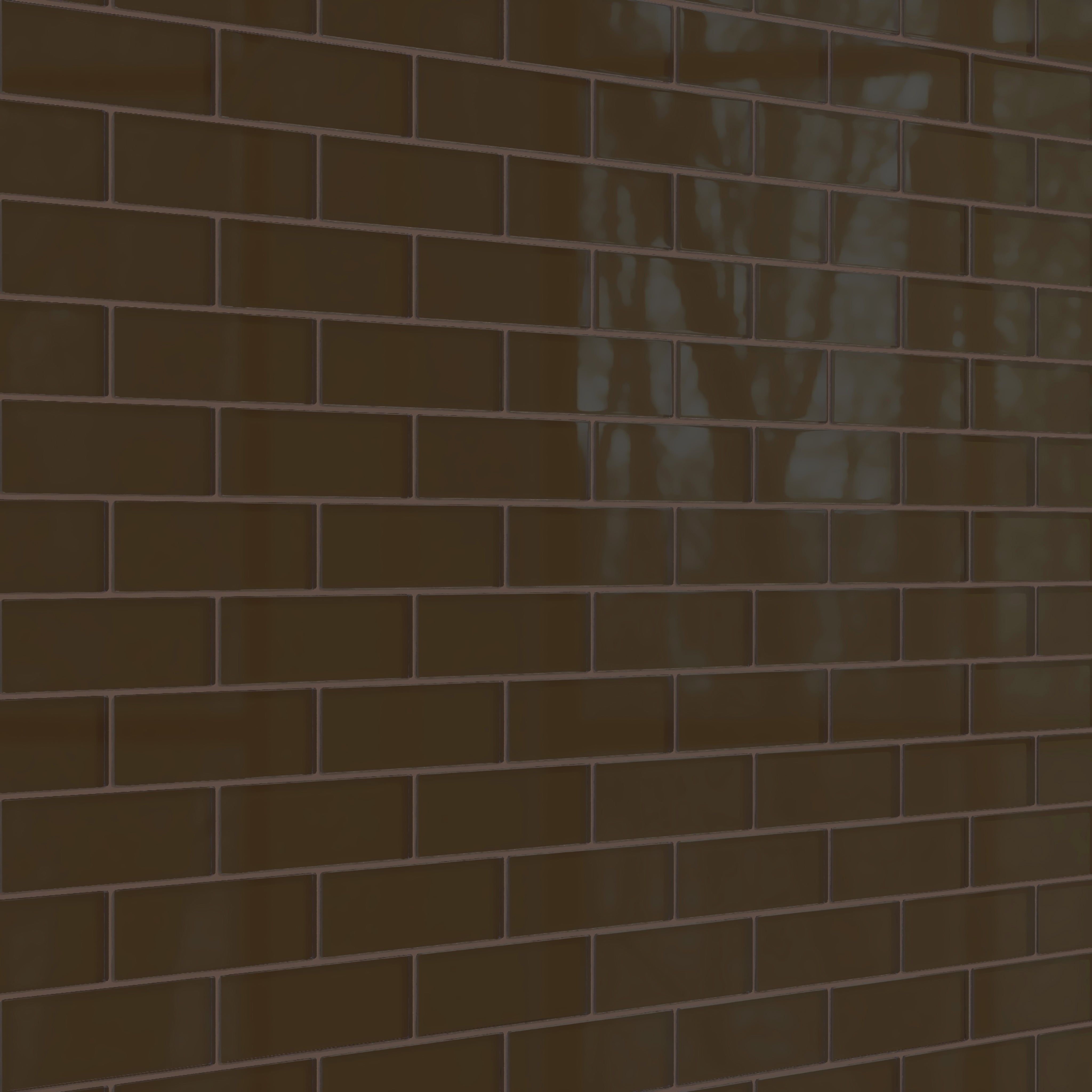 2x6 Glass Tile in Osprey Gloss