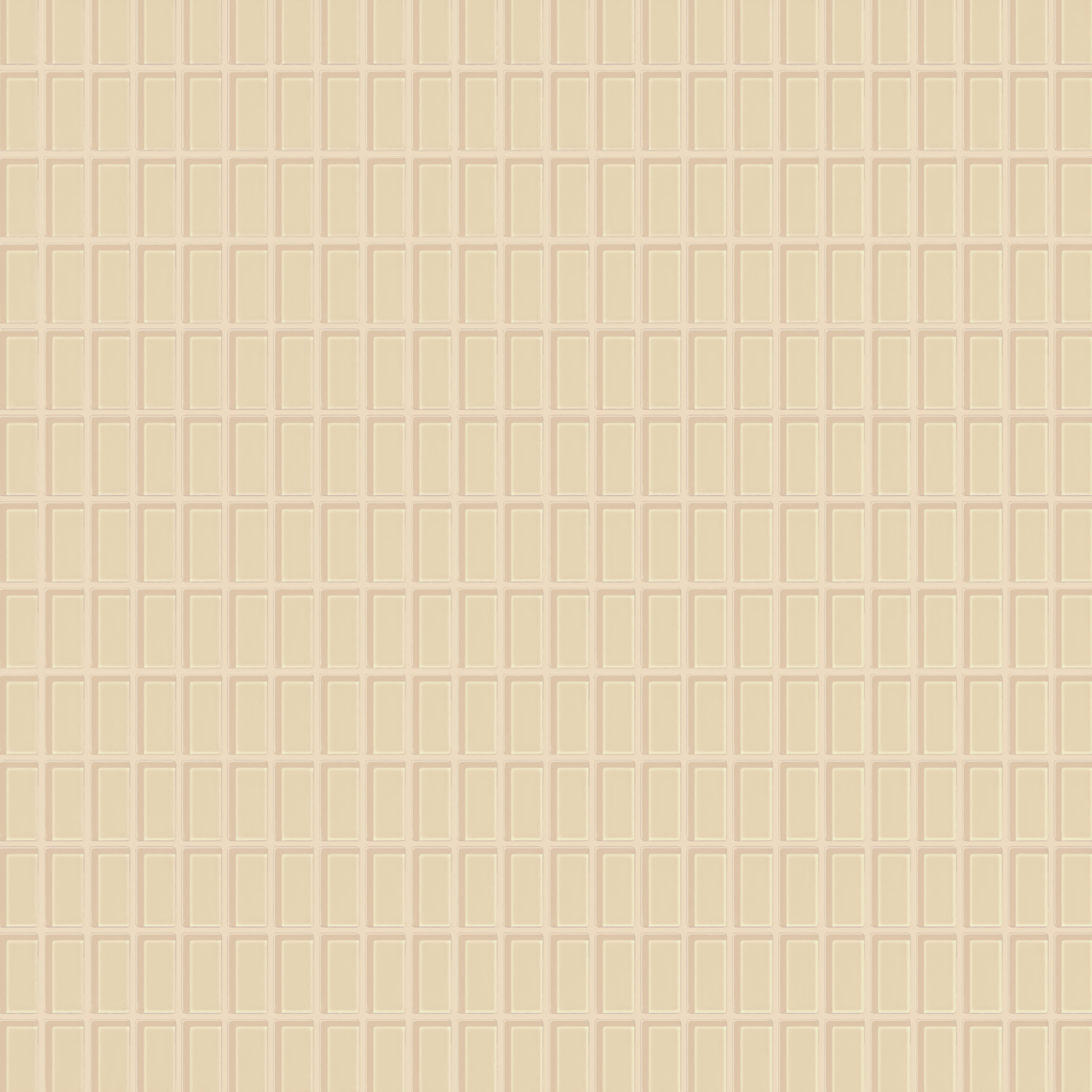 1x2 Straight Set Sheeted Glass Mosaic Tile in Chickadee Gloss