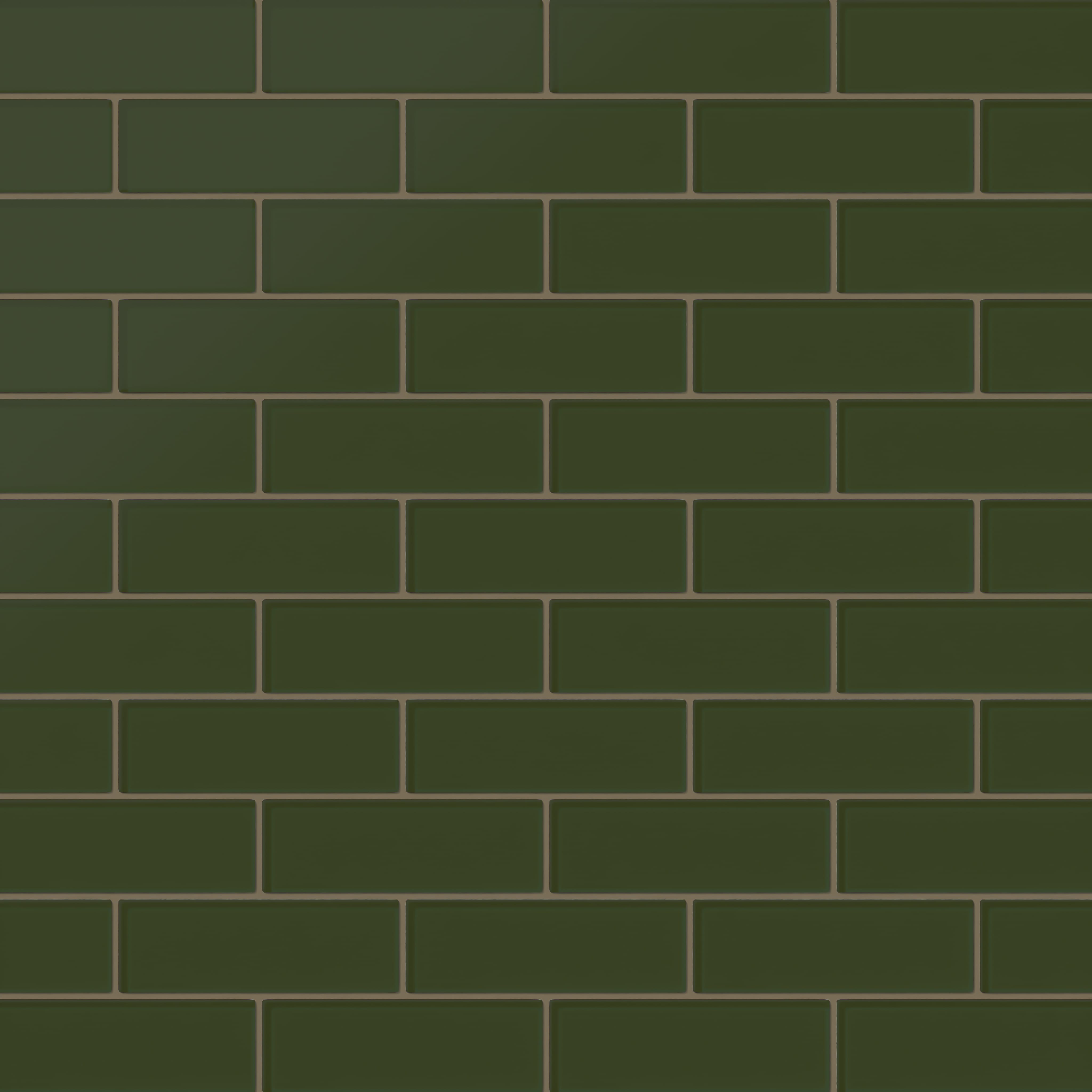 Quick Ship 2x6 Glass Tile in Starling Matte