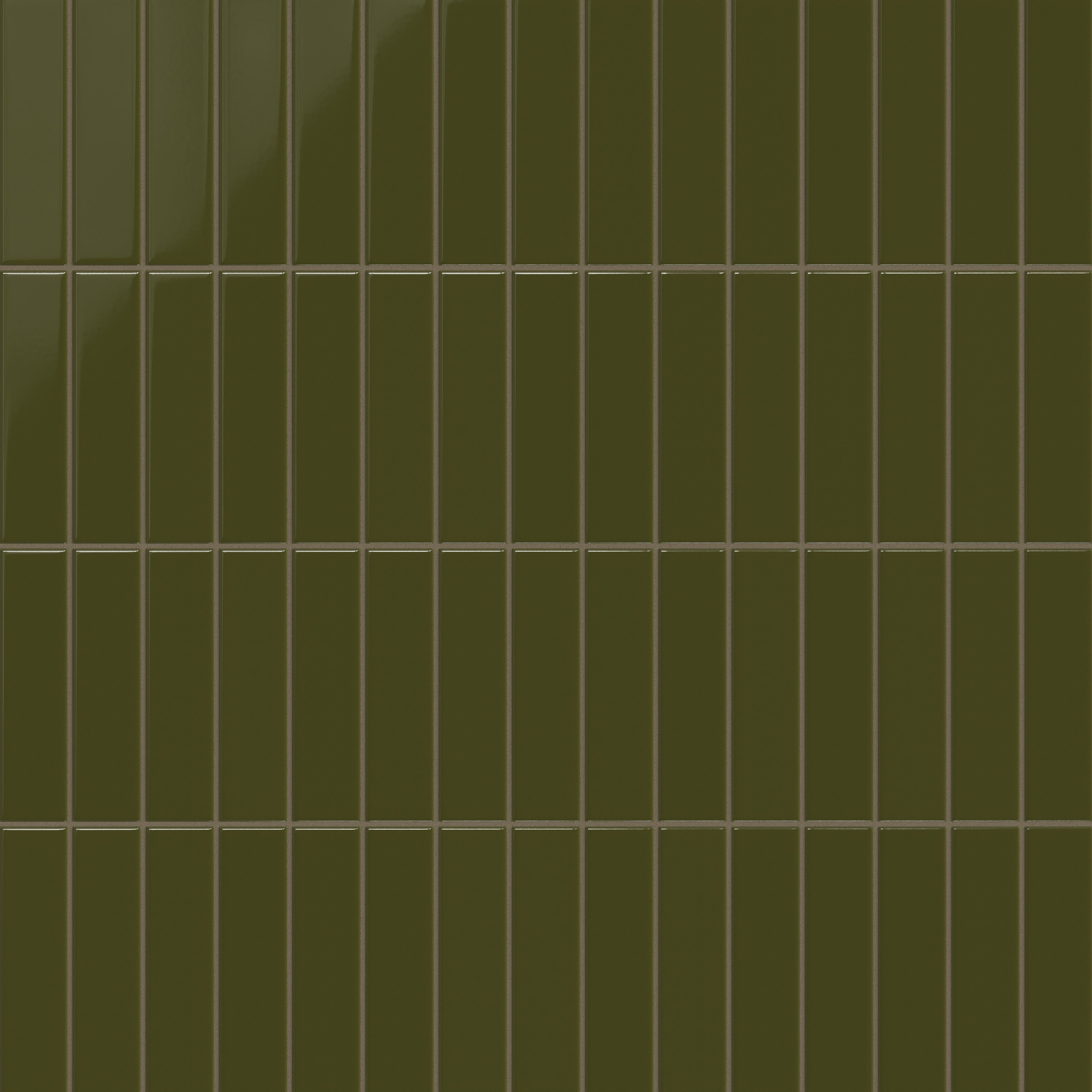 2x8 Original Ceramic Tile in Bonsai Gloss