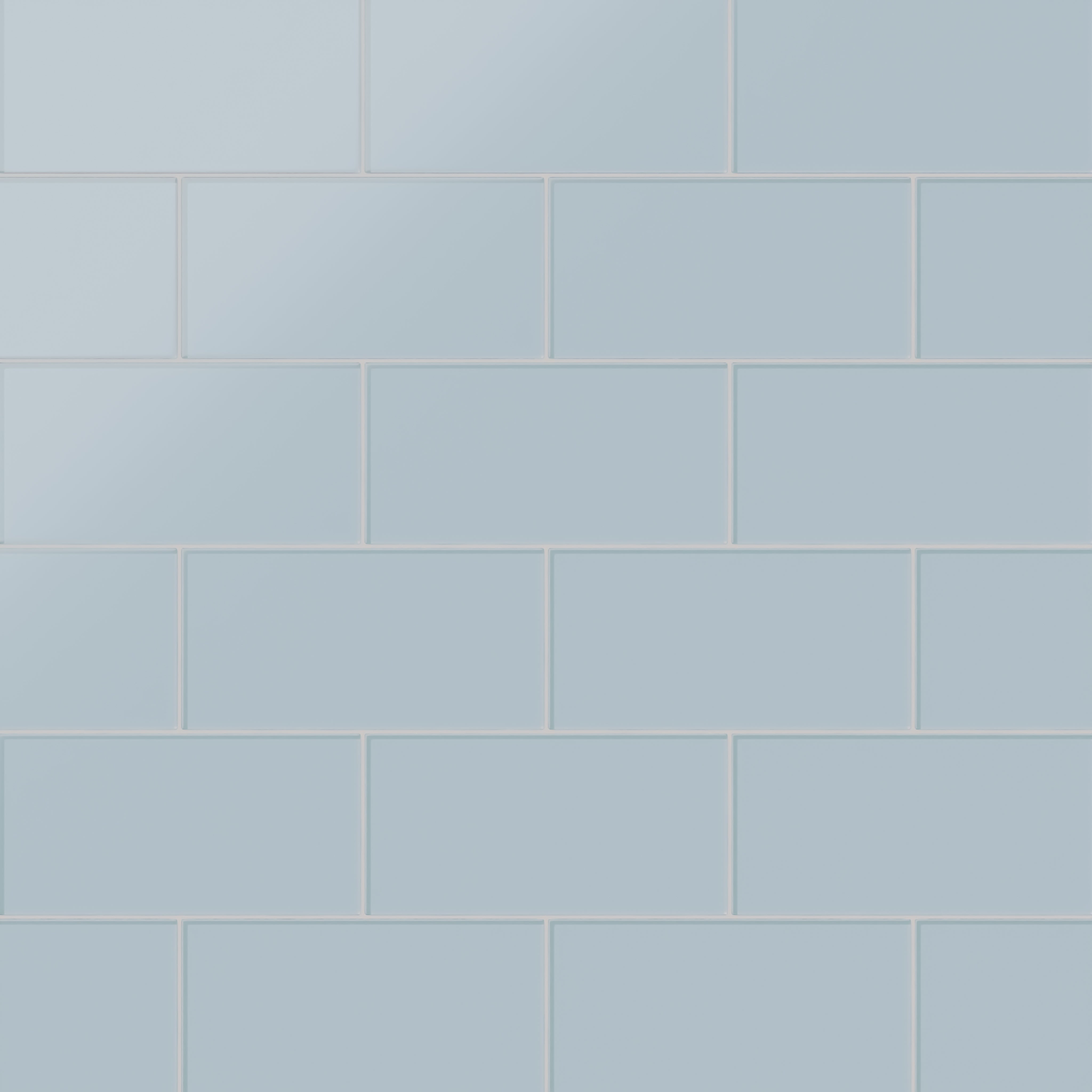 6x12 Glass Tile in Partridge Matte