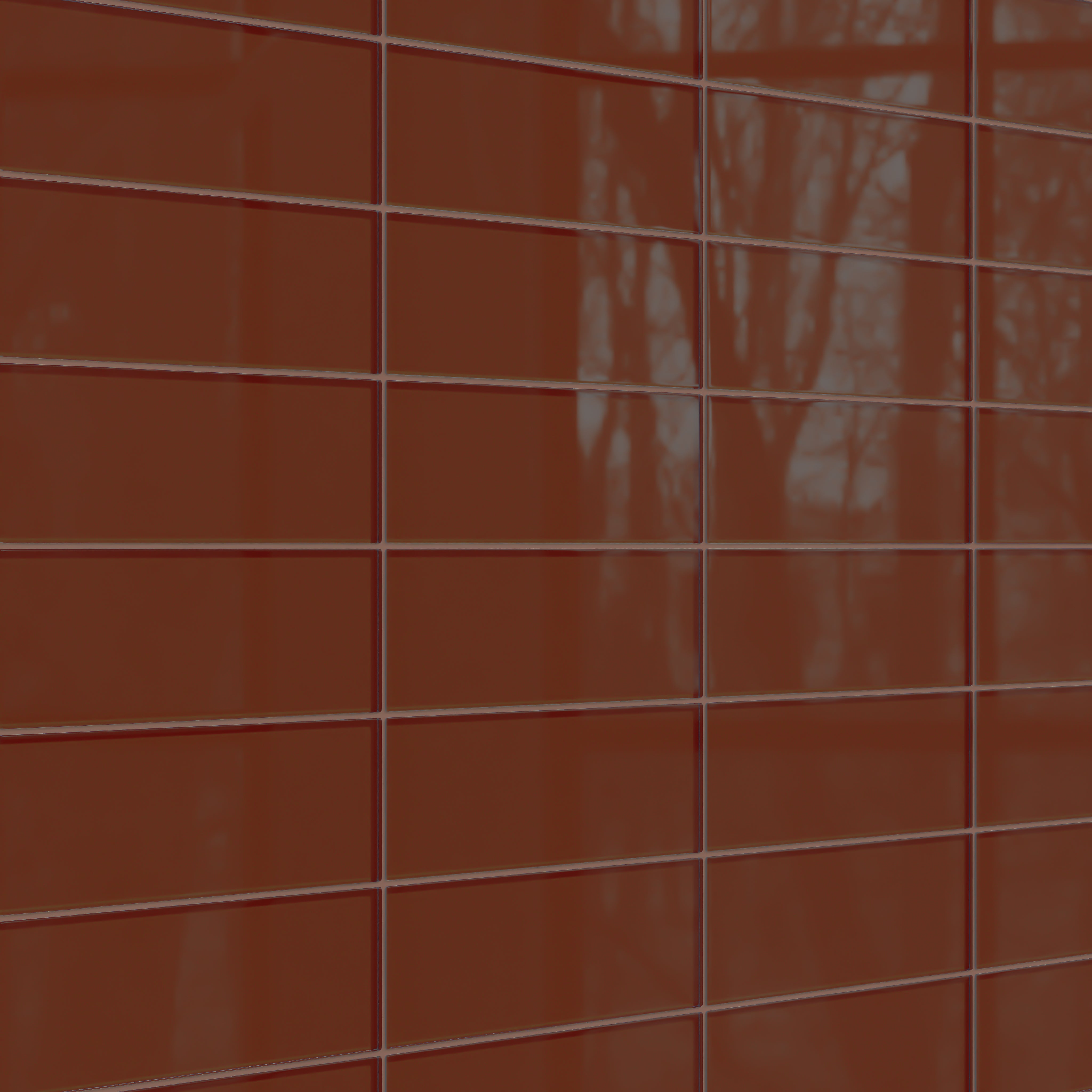 4x12 Glass Tile in Pheasant Gloss