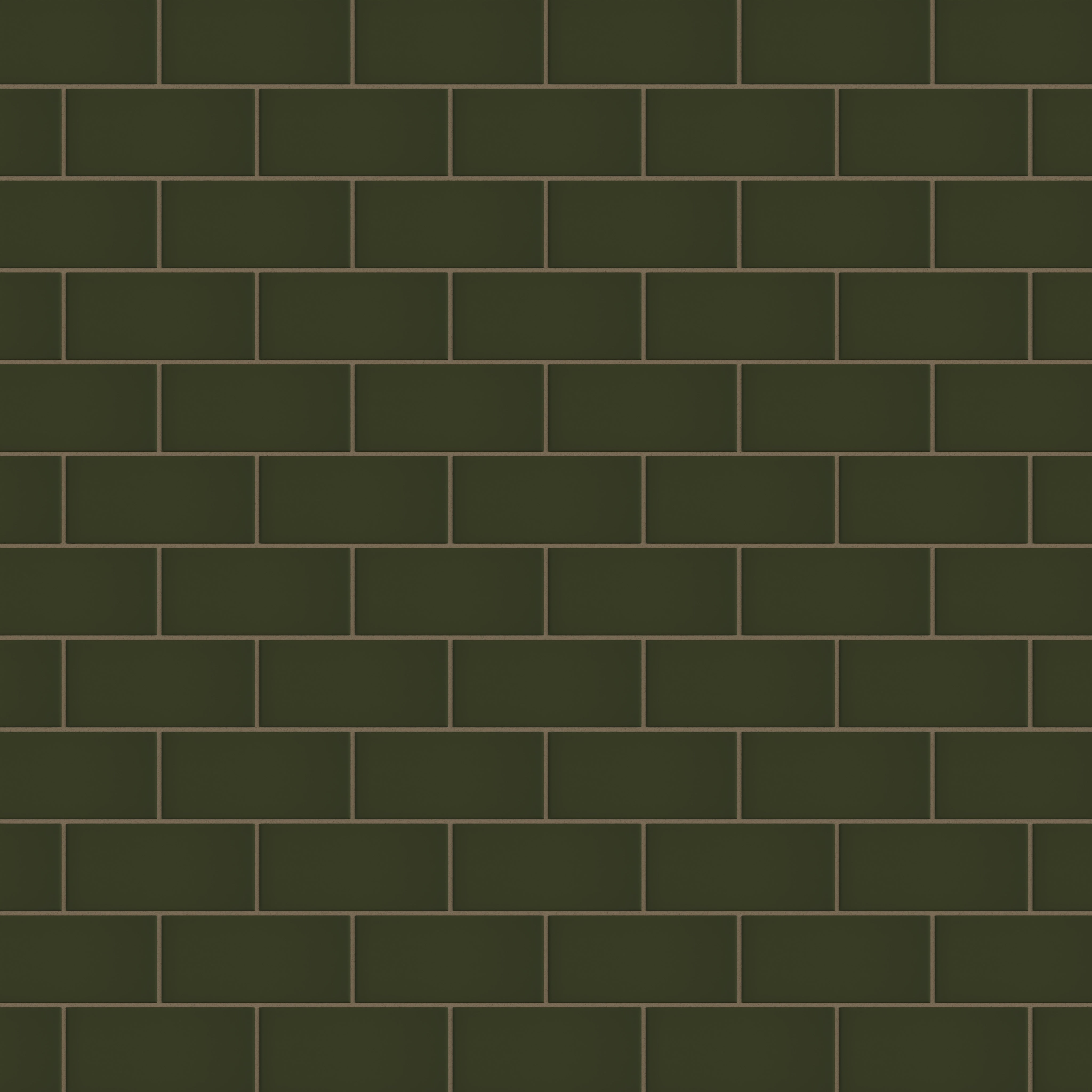 3x6 Natural Press Ceramic Tile in Green Apatite Matte