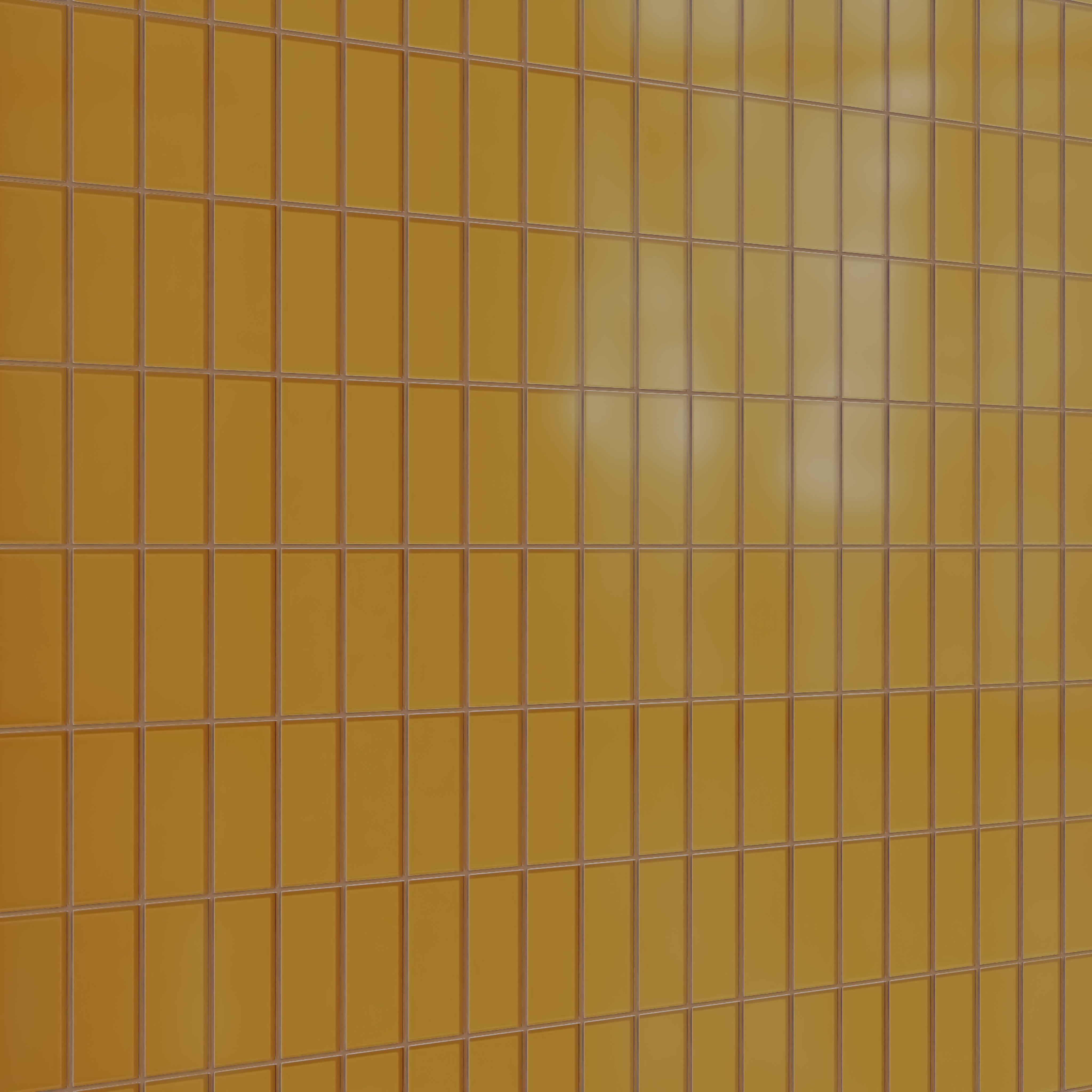 3x6 Glass Tile in Falcon Matte
