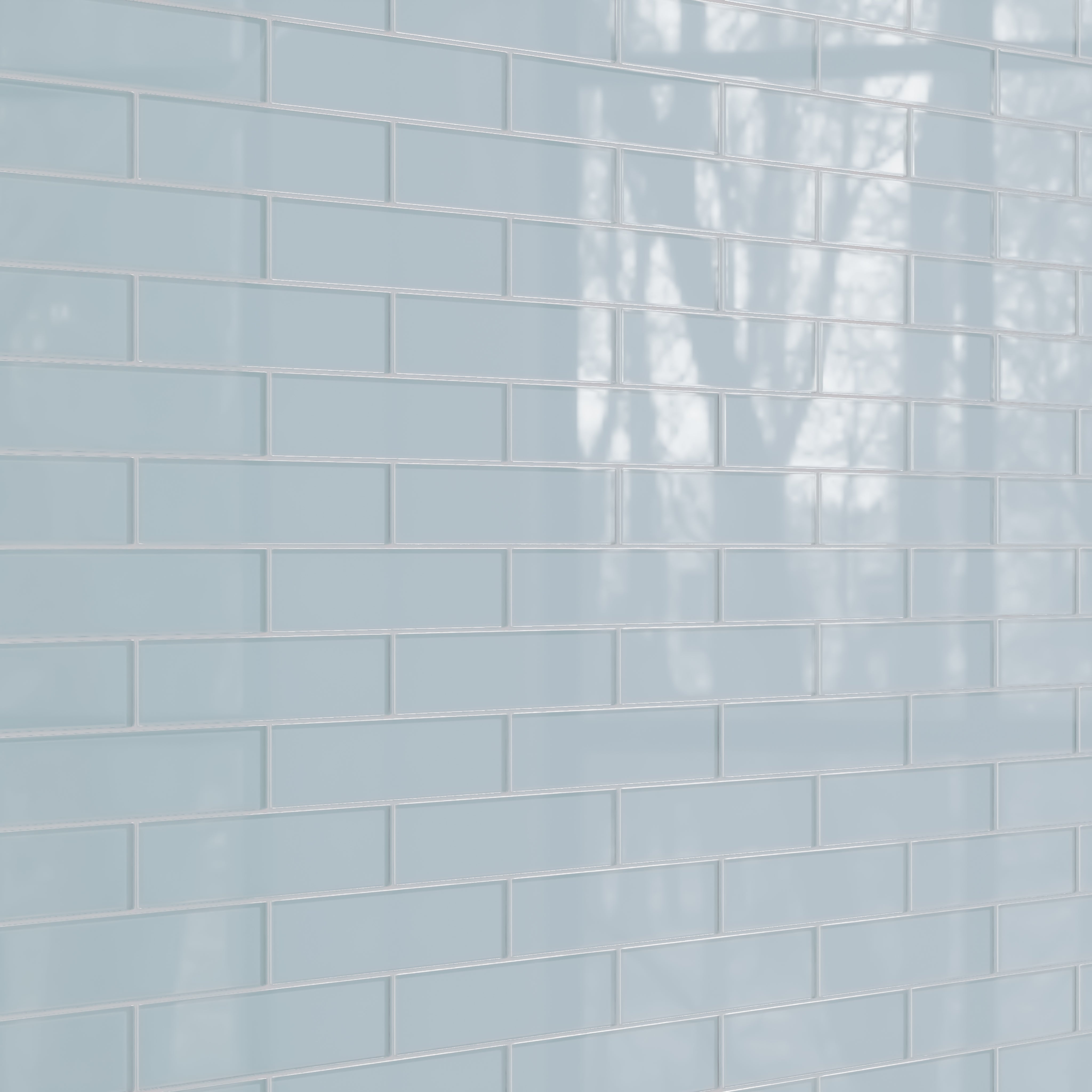 3x12 Glass Tile in Partridge Gloss