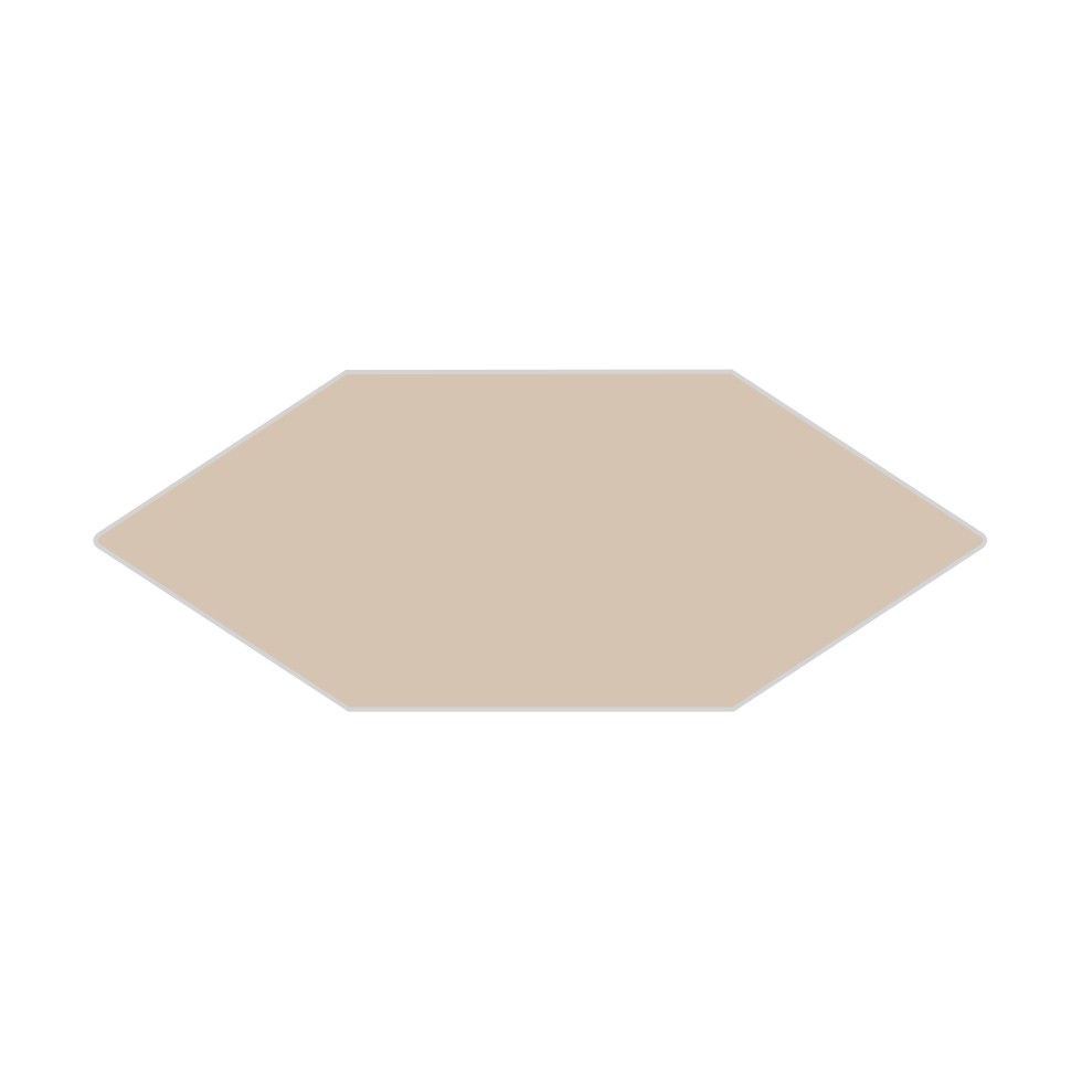 Picket Original Ceramic Tile in Cardamom Matte