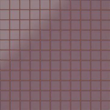 2x2 Straight Set Sheeted Glass Mosaic Tile in Crane Matte