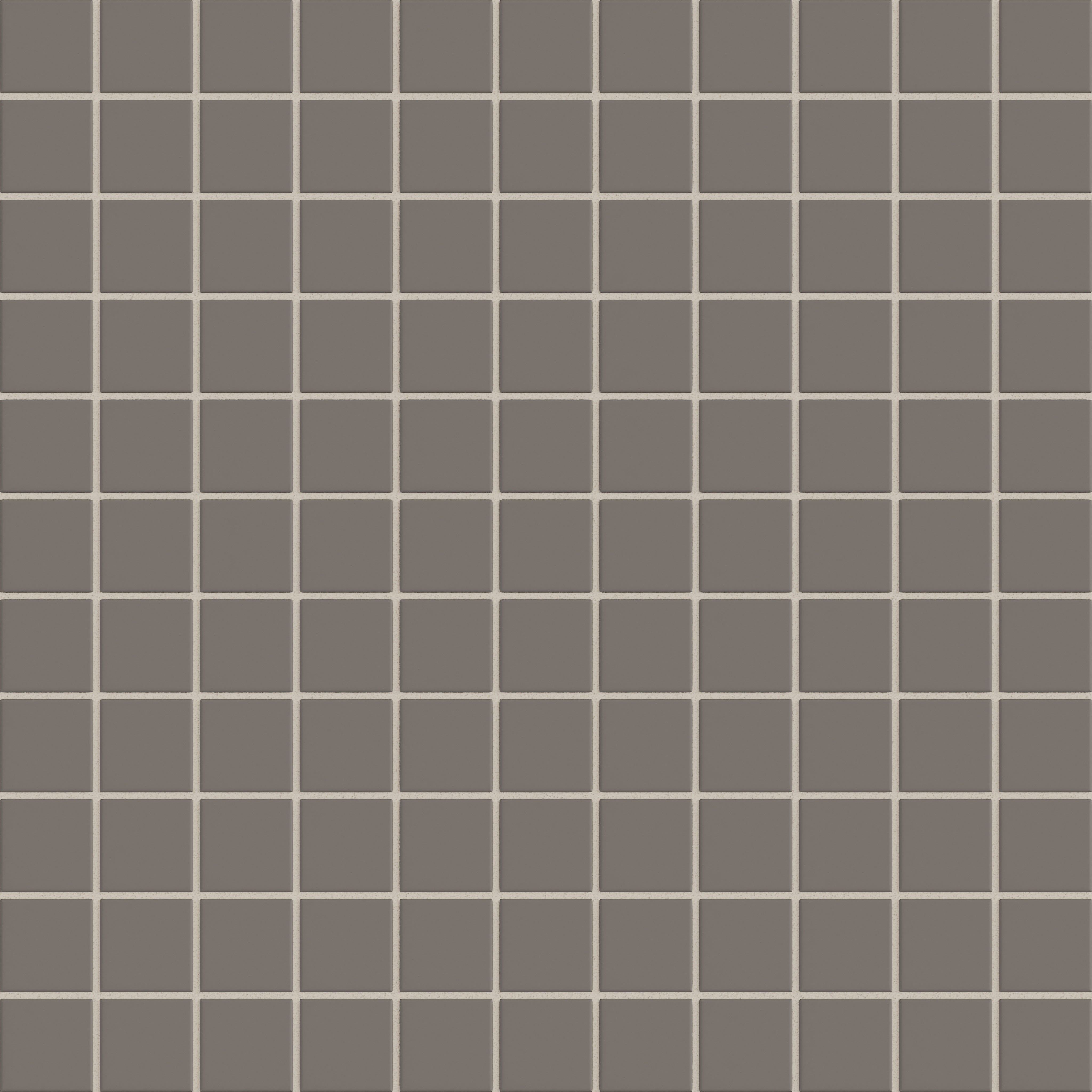 2x2 Straight Set Sheeted Natural Press Ceramic Mosaic Tile in Timberline Matte