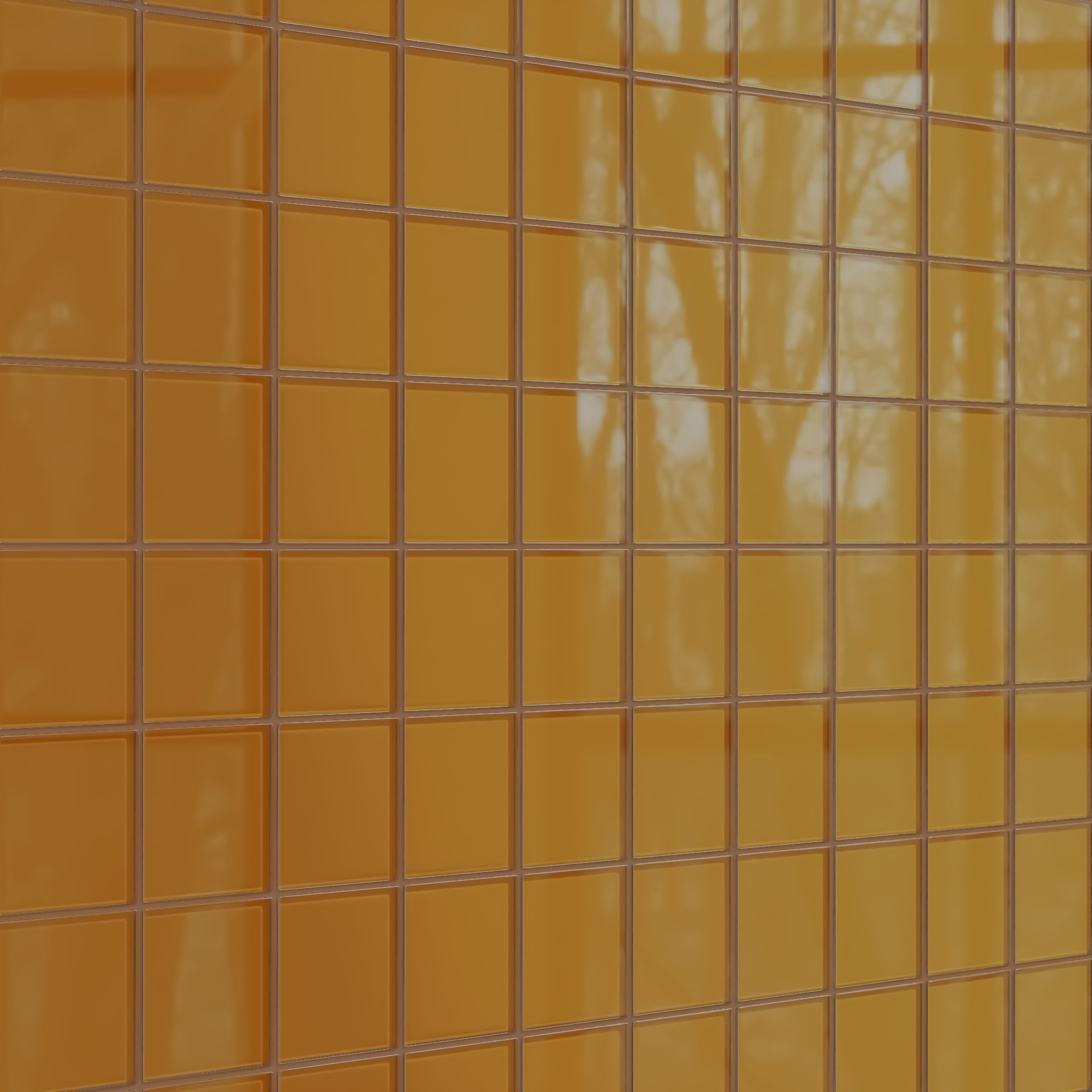 Quick Ship 4x4 Glass Tile in Falcon Gloss
