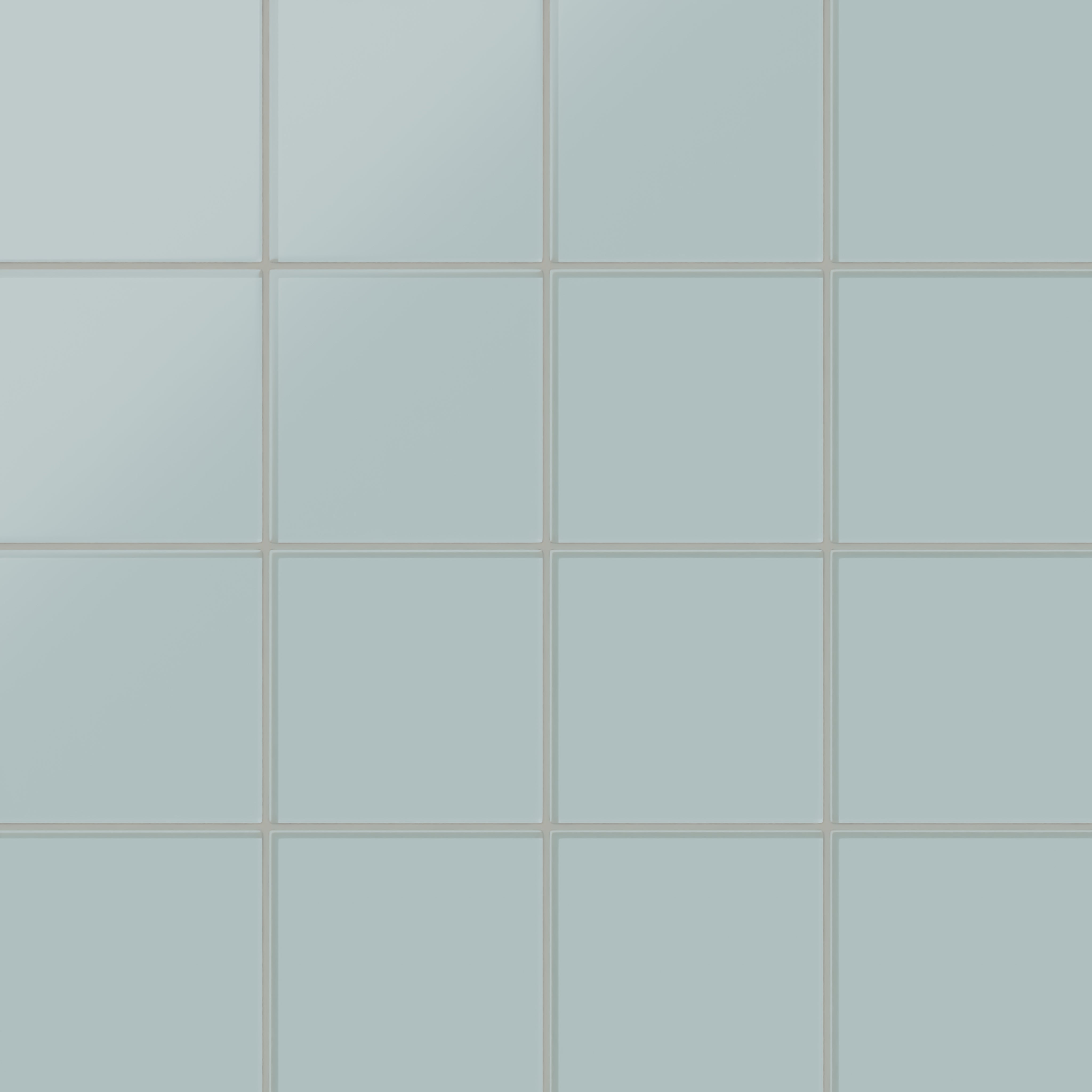 6x6 Glass Tile in Great Blue Heron Matte