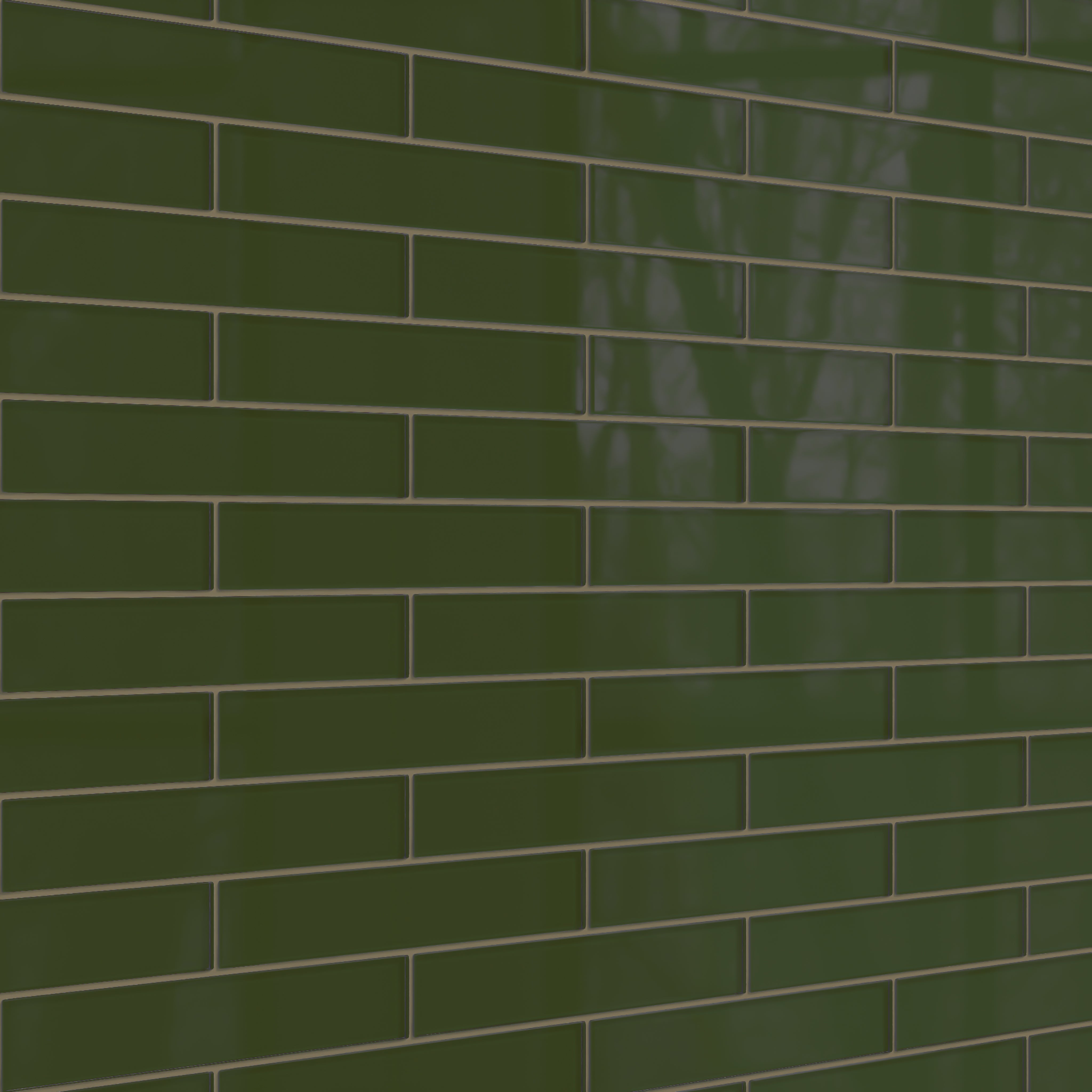 2x12 Glass Tile in Starling Gloss