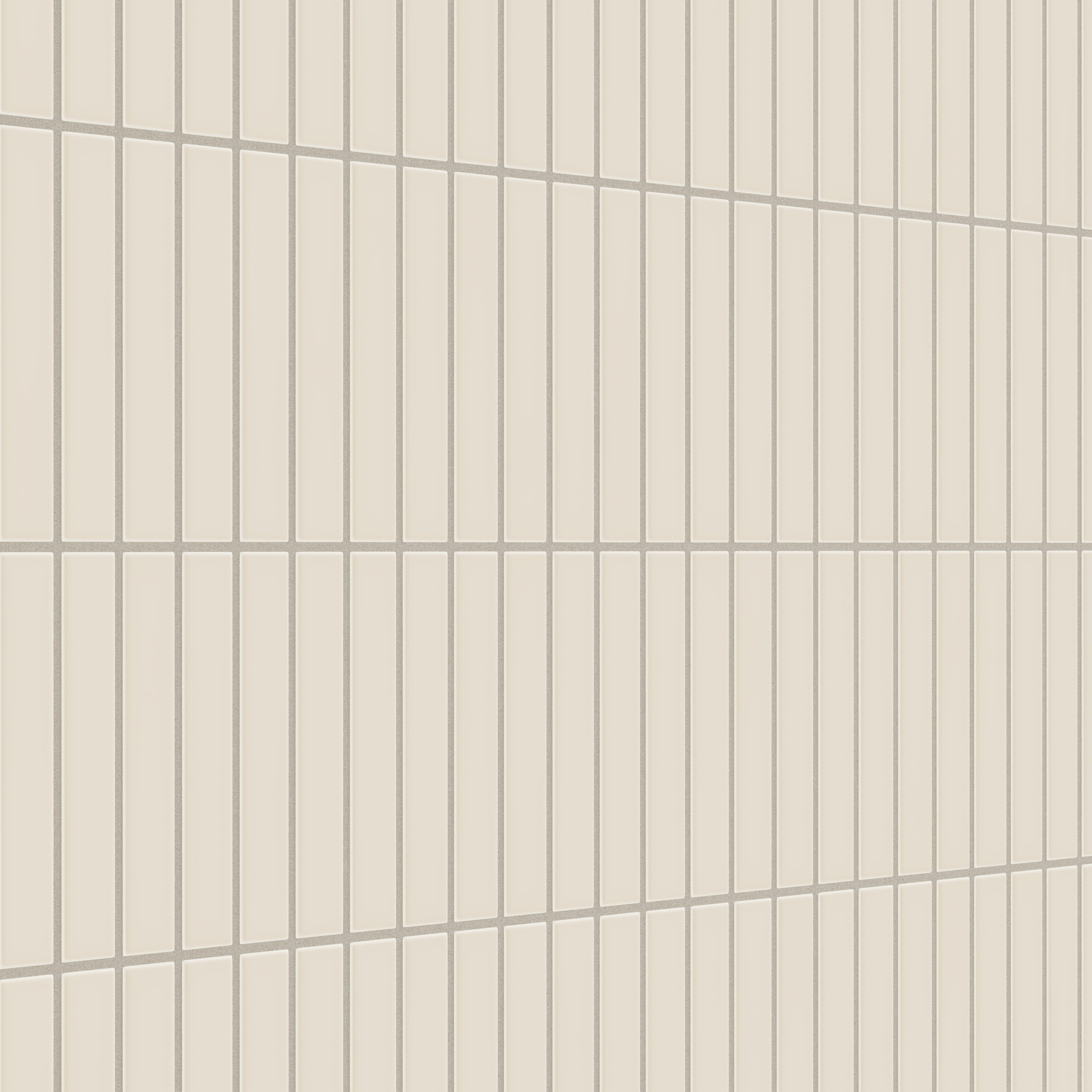 1x6 Straight Set Sheeted Original Ceramic Mosaic Tile in Sand Dune Matte
