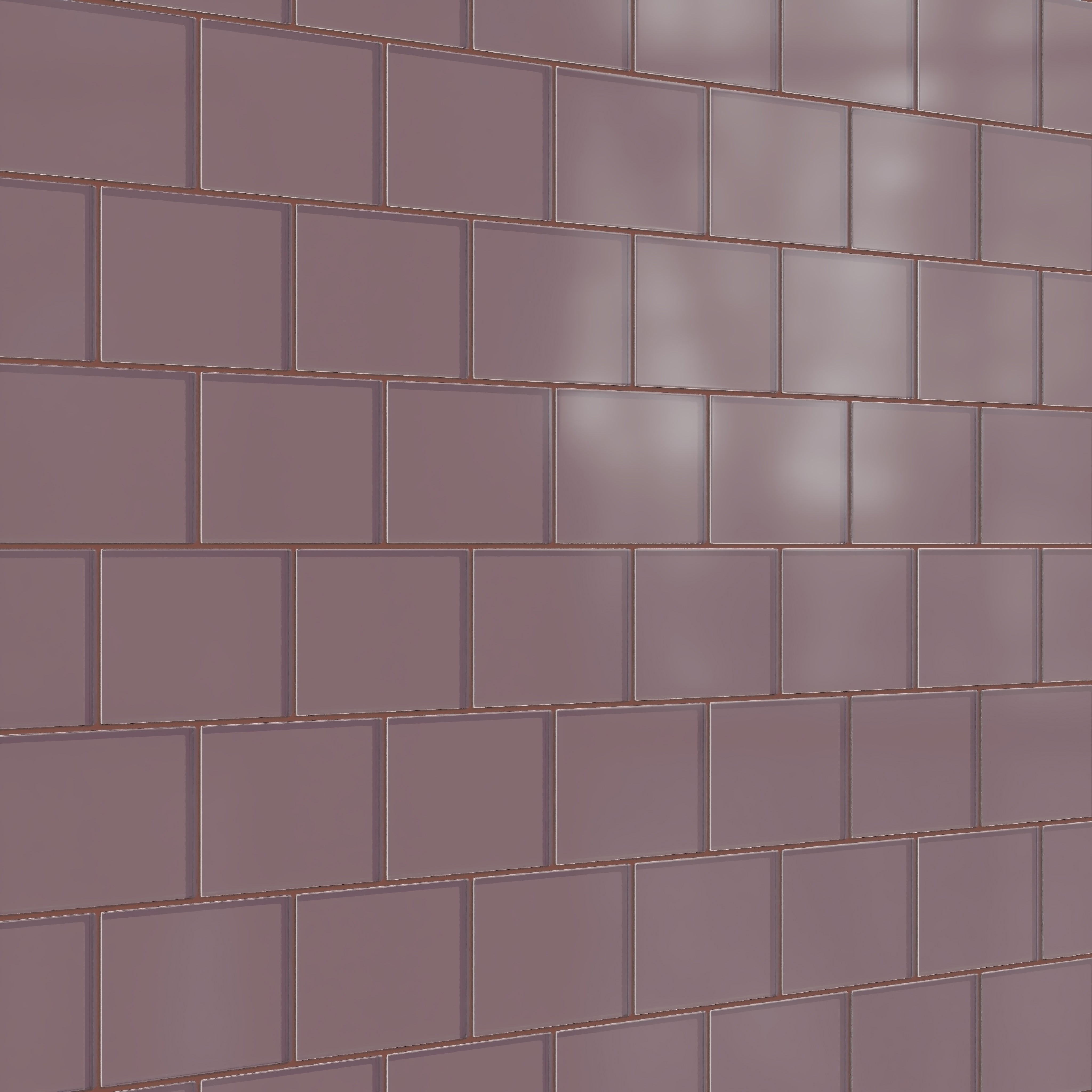 4x6 Glass Tile in Crane Matte