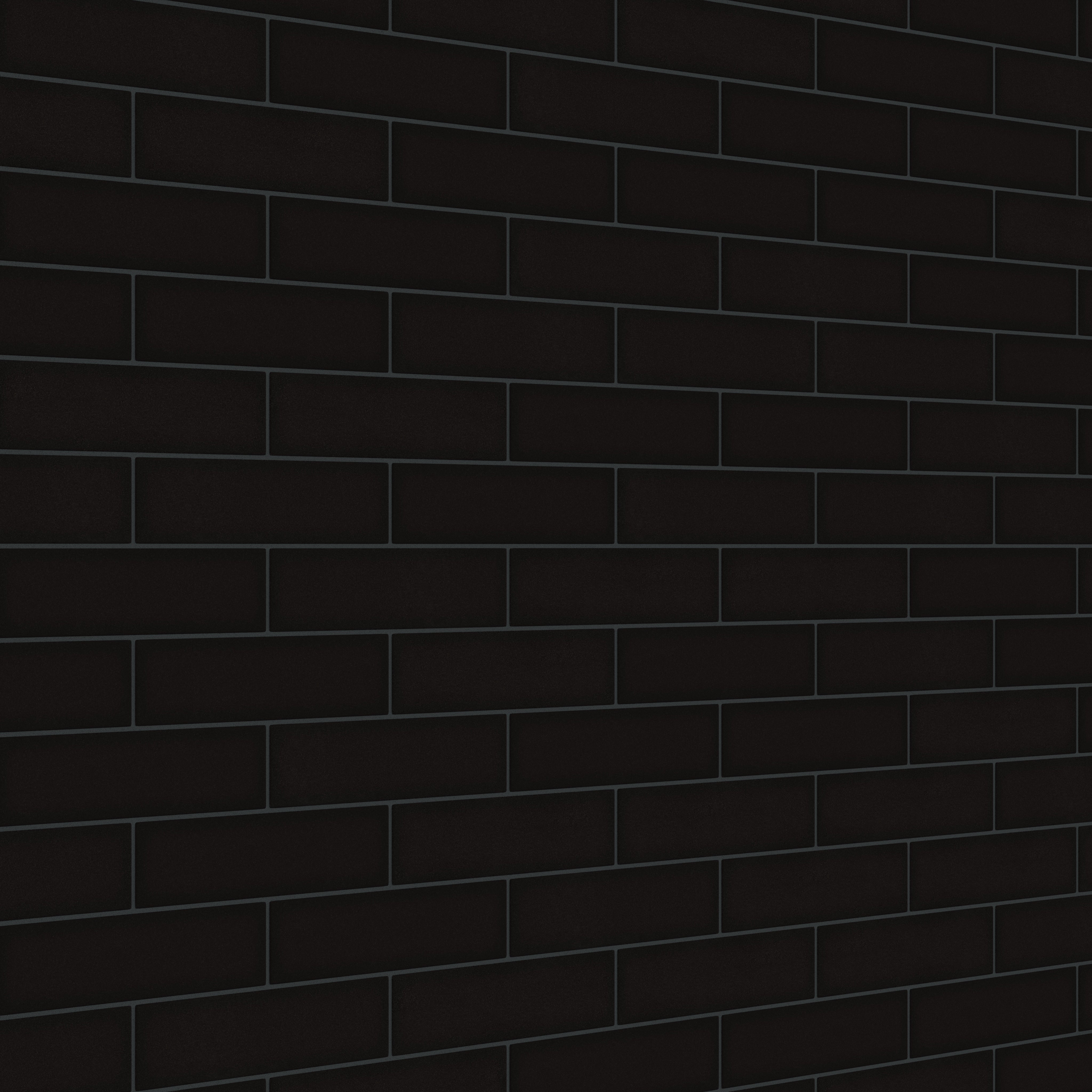 3x12 Original Ceramic Tile in Raven Matte