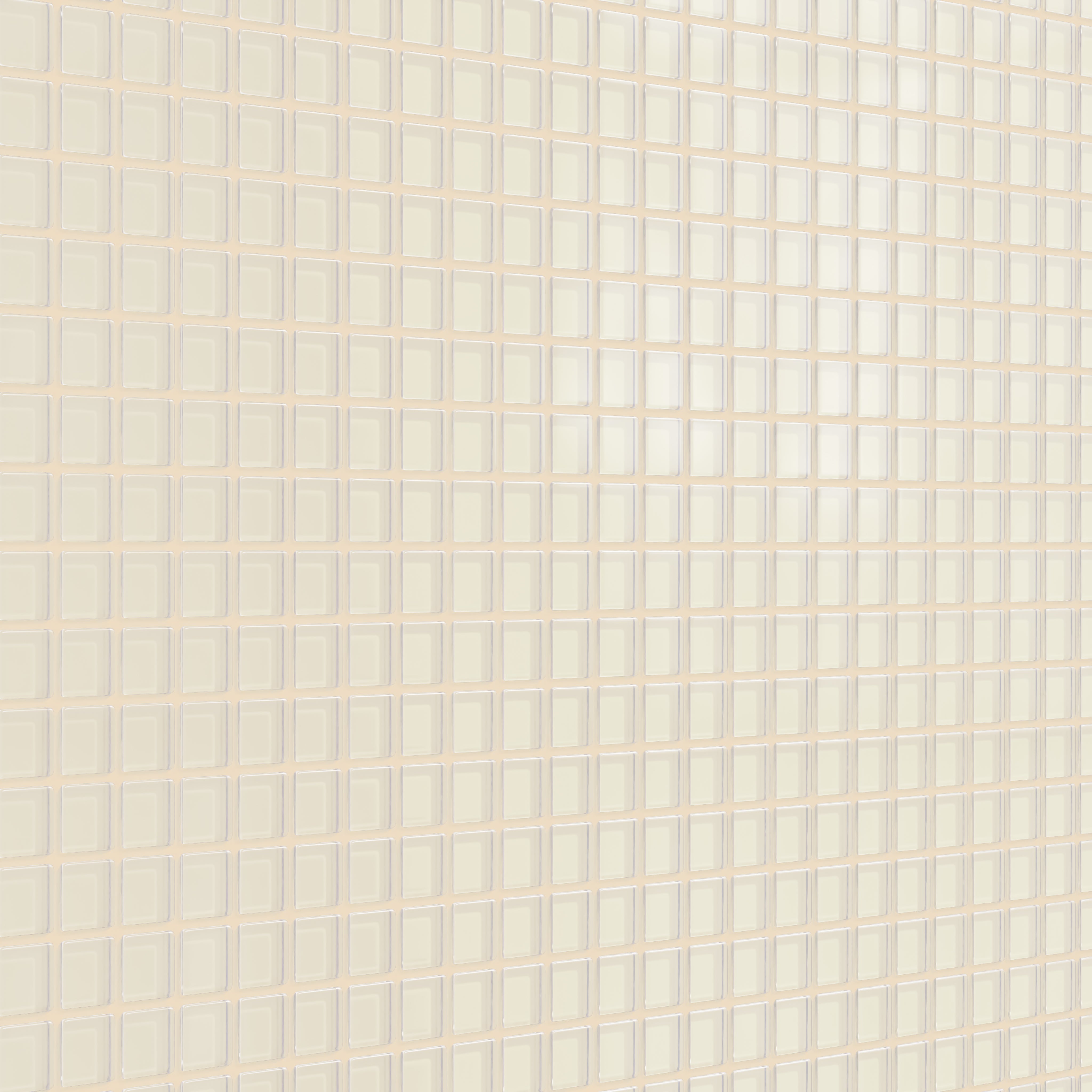 1x1 Straight Set Sheeted Glass Mosaic Tile in Sparrow Matte