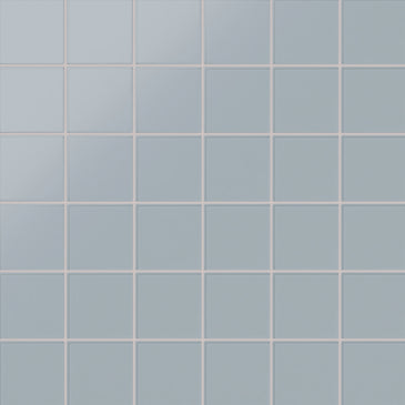4x4 Glass Tile in Pinyon Jay Matte