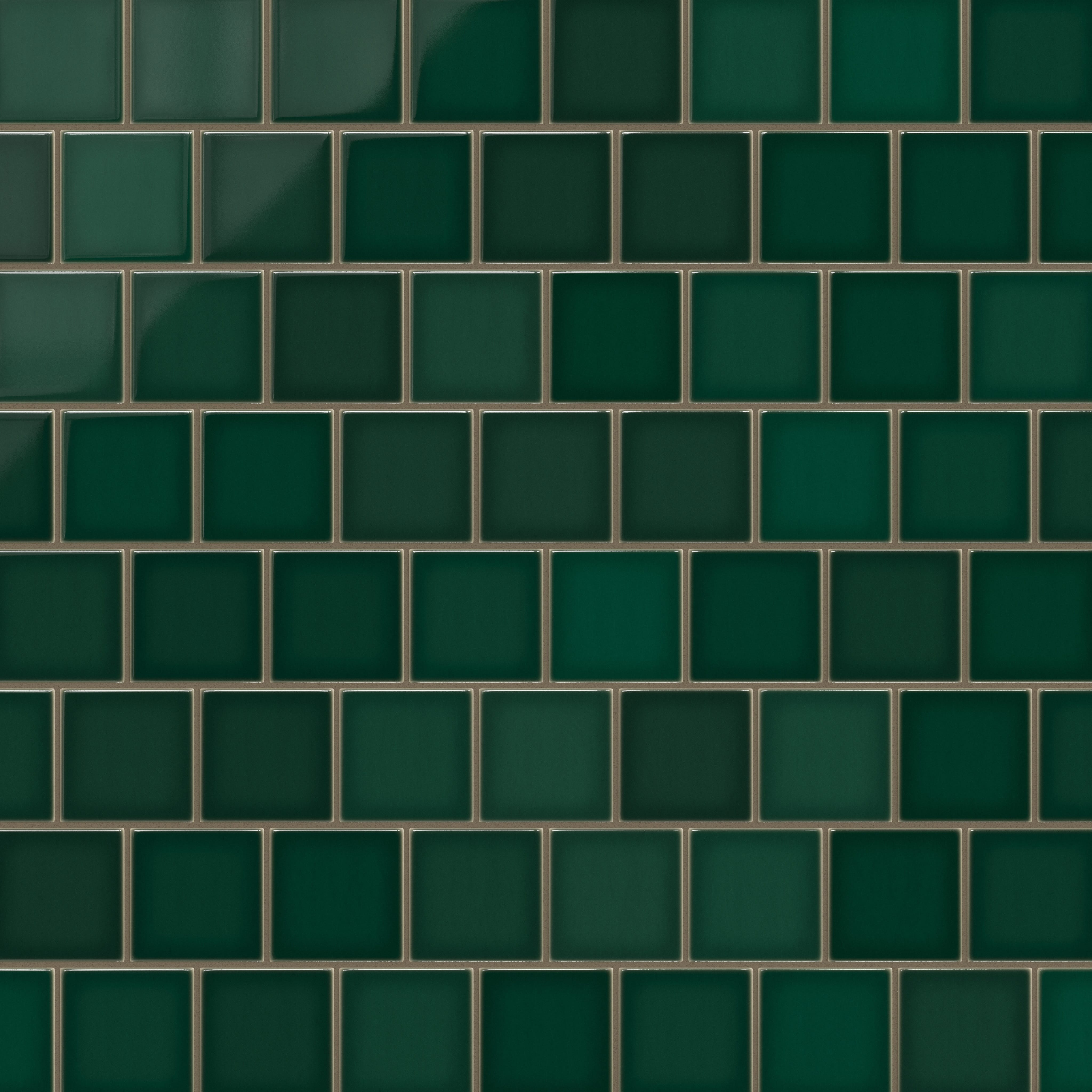 Quick Ship 4x4 Original Ceramic Tile in Evergreen Gloss