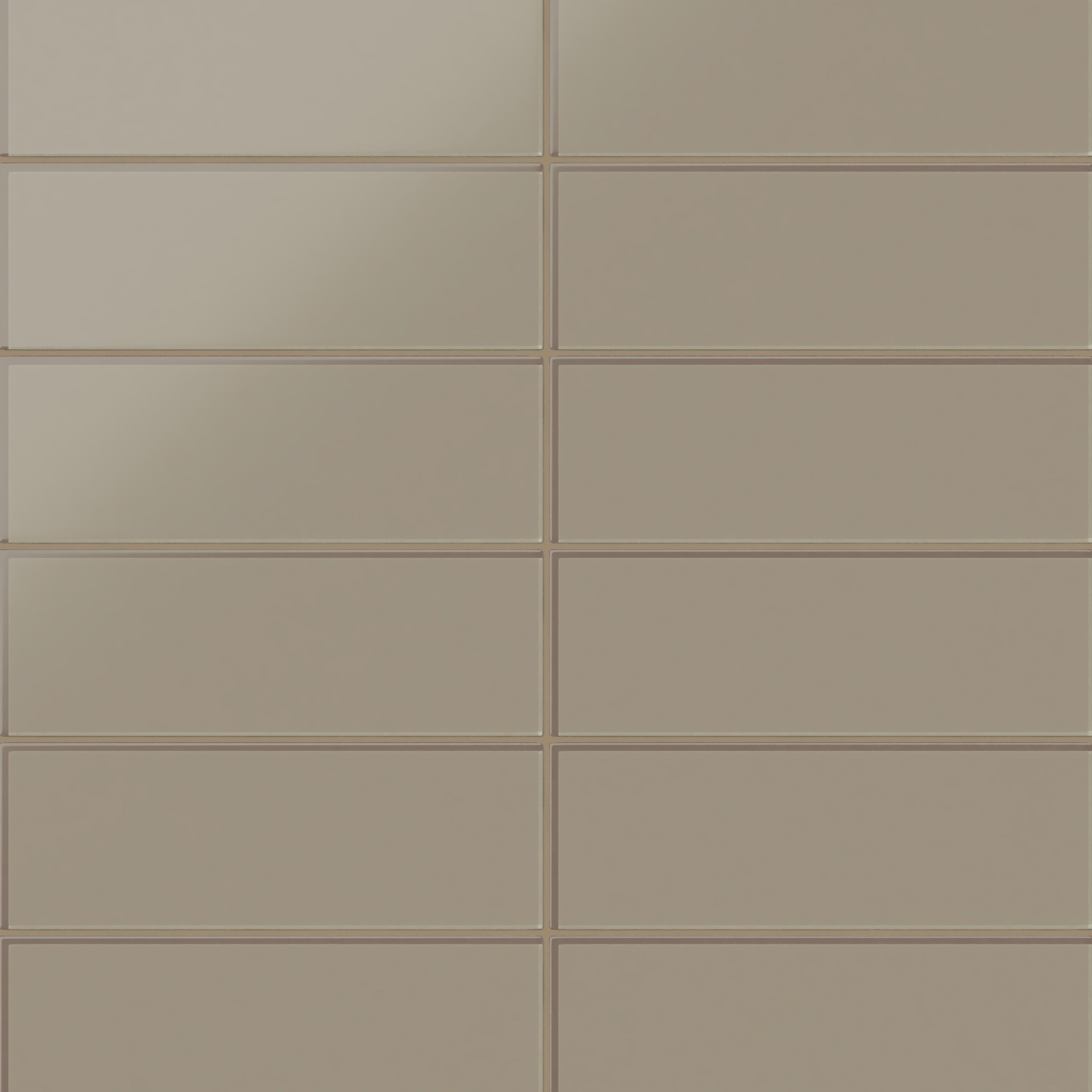 4x12 Glass Tile in Quail Matte